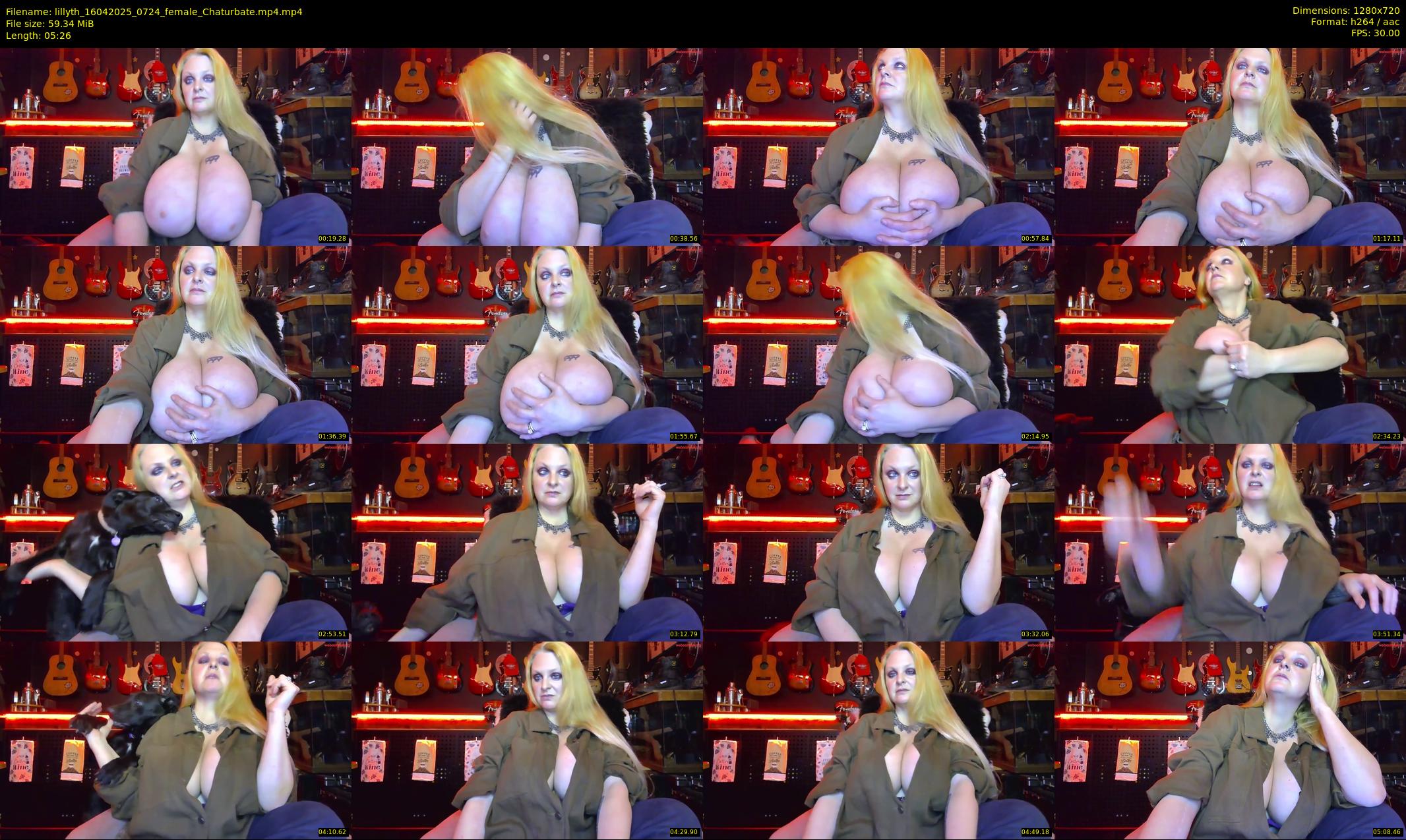 lillyth — 6 minute Chaturbate female cam show recording, 720p, Apr 16, 2025