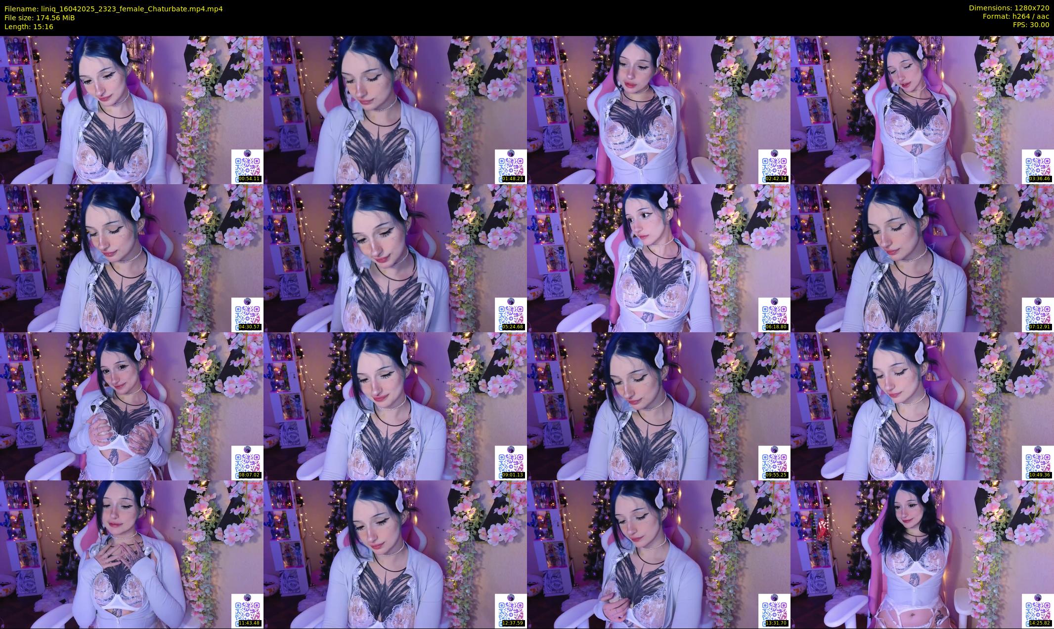 liniq — 16 minute Chaturbate female cam show recording, 720p, Apr 16, 2025