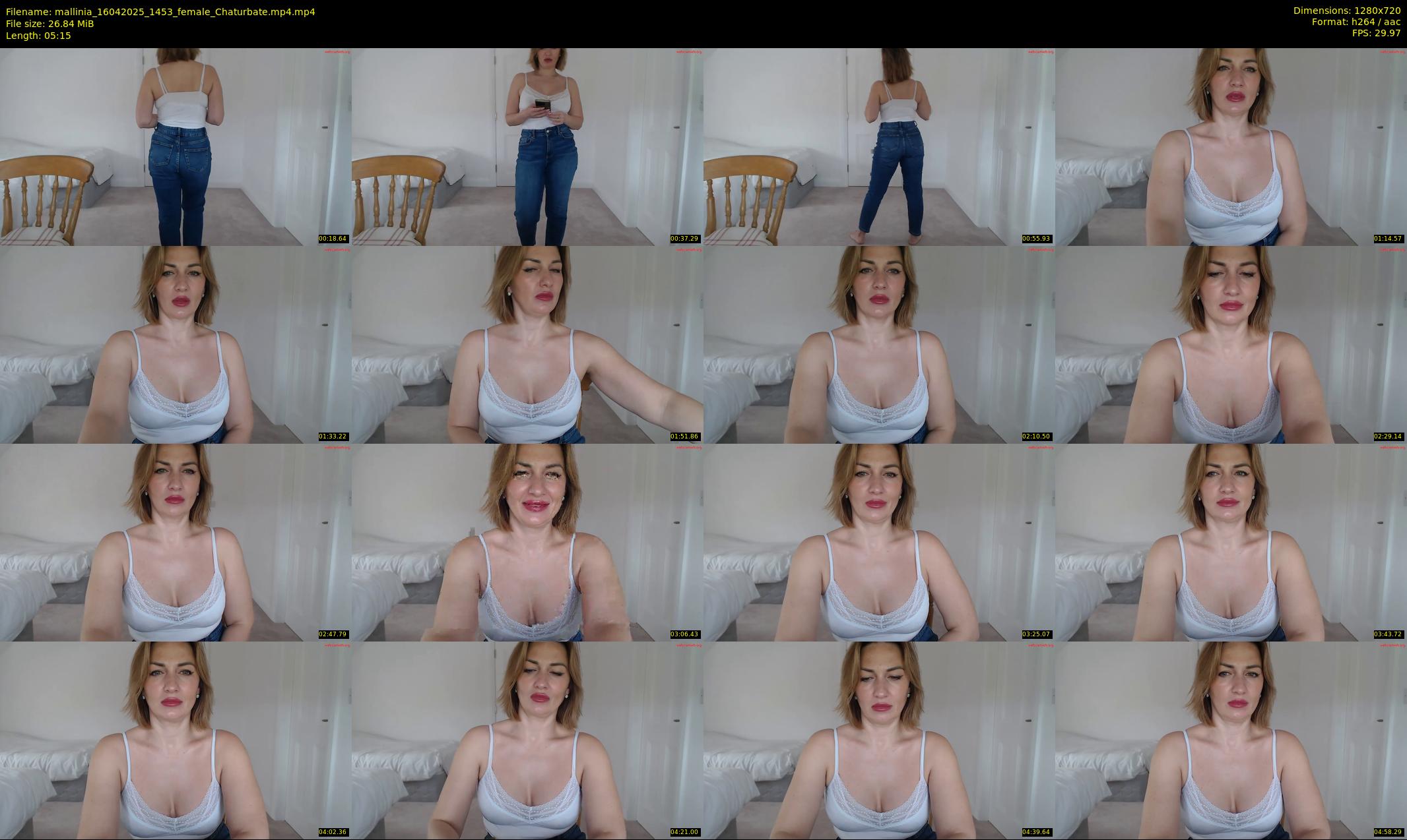mallinia — 6 minute Chaturbate female cam show recording, 720p, Apr 16, 2025