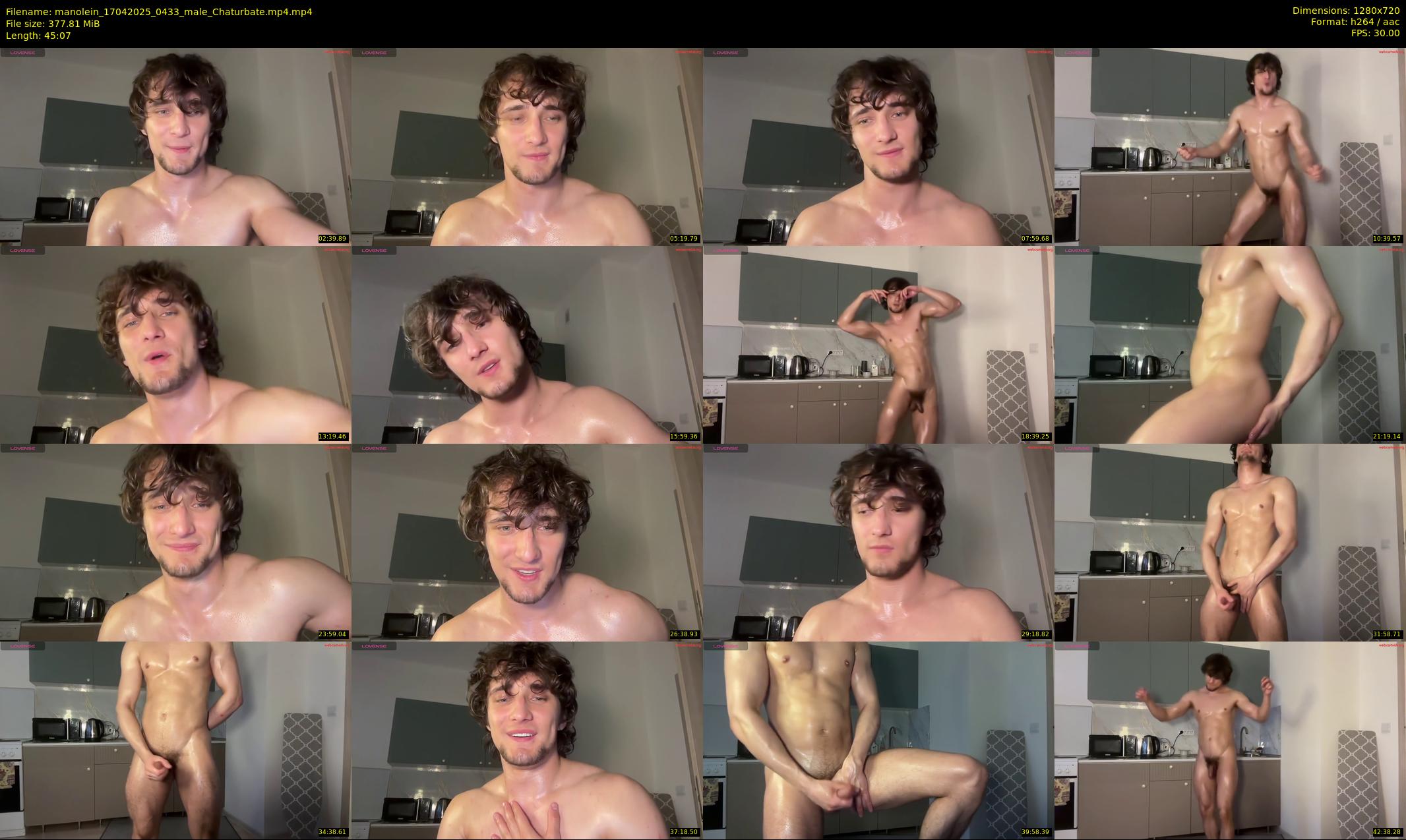 manolein — 46 minute Chaturbate male cam show recording, 720p, Apr 17, 2025
