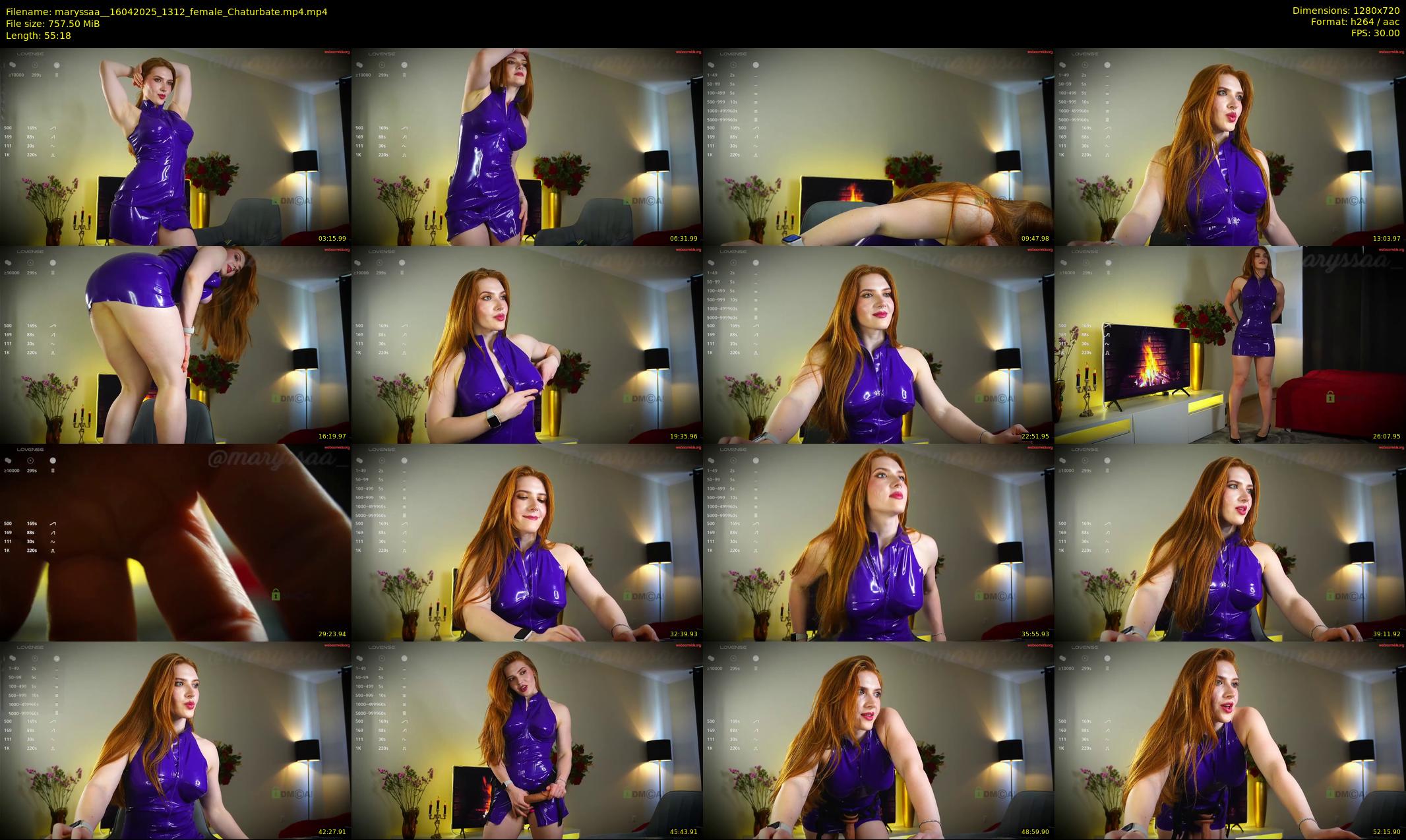 maryssaa_ — 56 minute Chaturbate female cam show recording, 720p, Apr 16, 2025