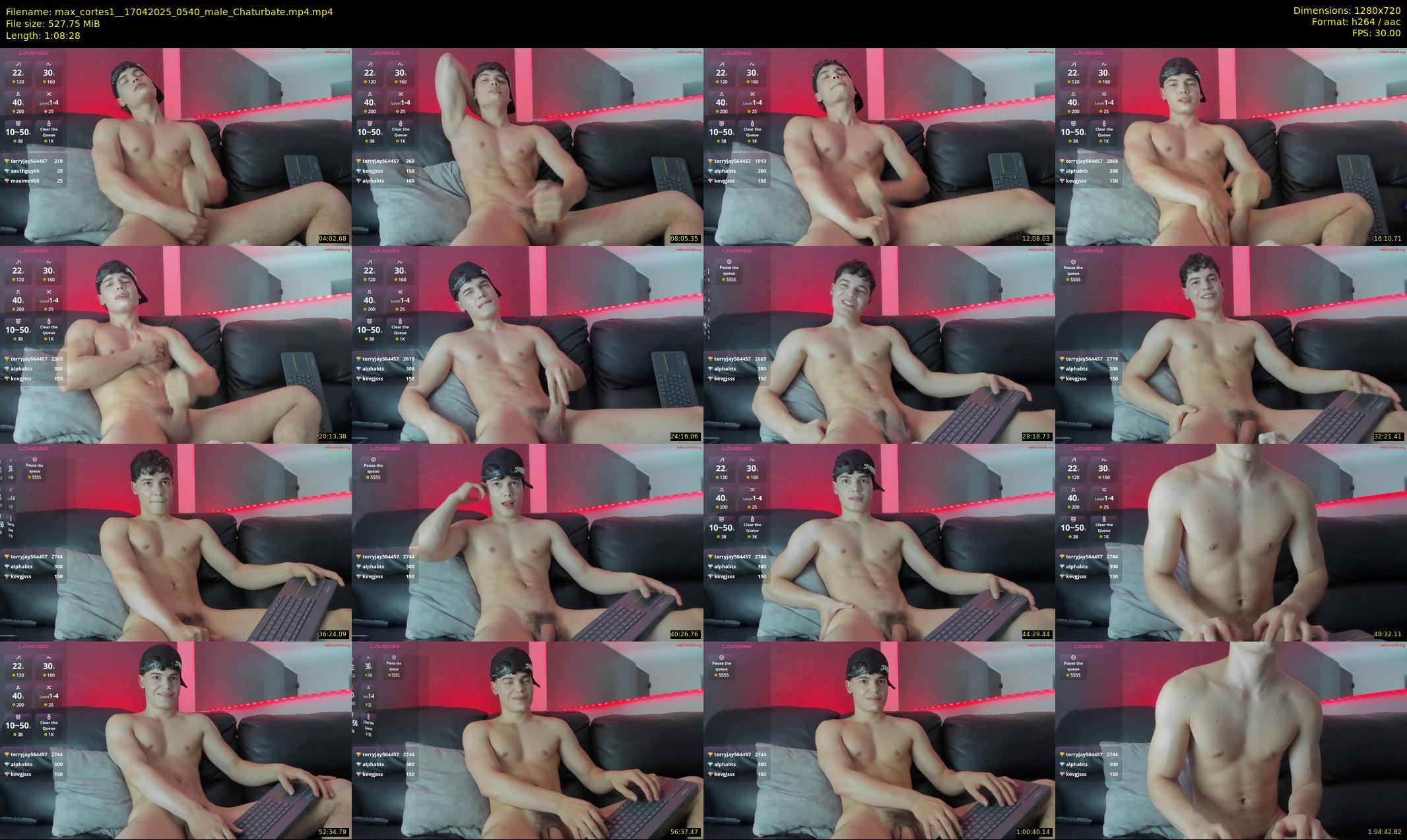 max_cortes1_ — 69 minute Chaturbate male cam show recording, 720p, Apr 17, 2025