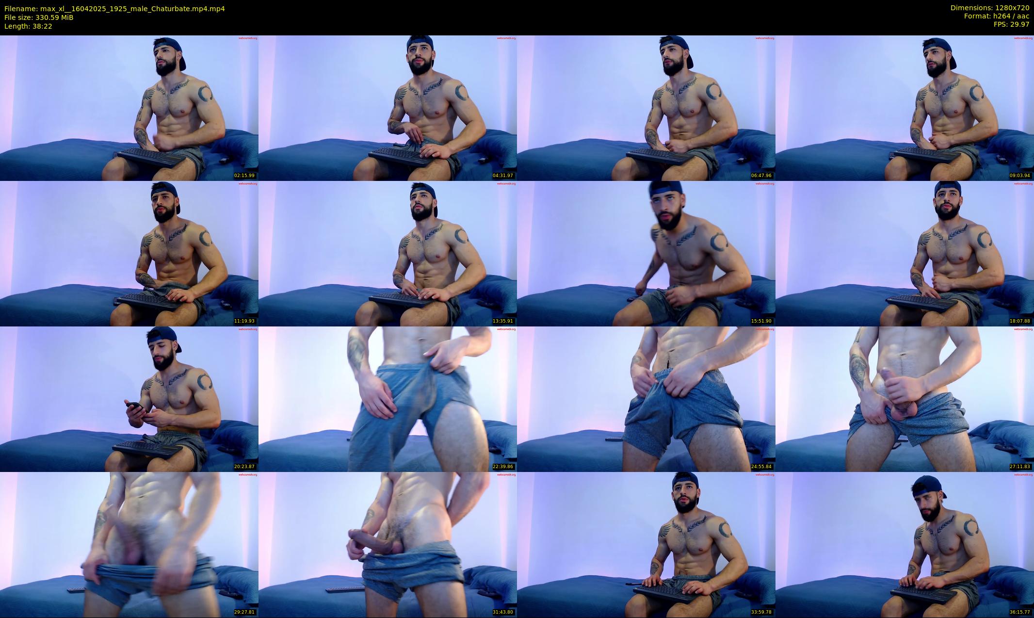 max_xl_ — 39 minute Chaturbate male cam show recording, 720p, Apr 16, 2025