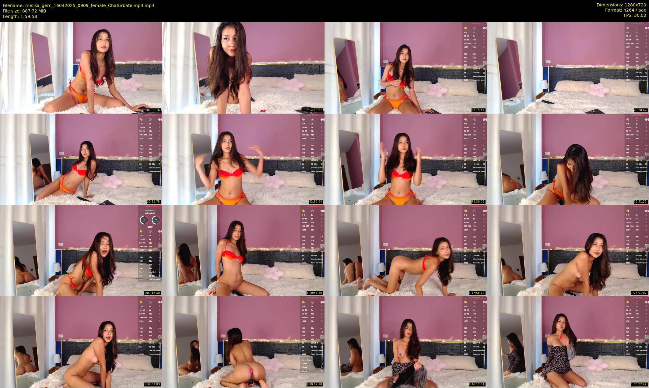 melisa_gerc — 120 minute Chaturbate female cam show recording, 720p, Apr 16, 2025