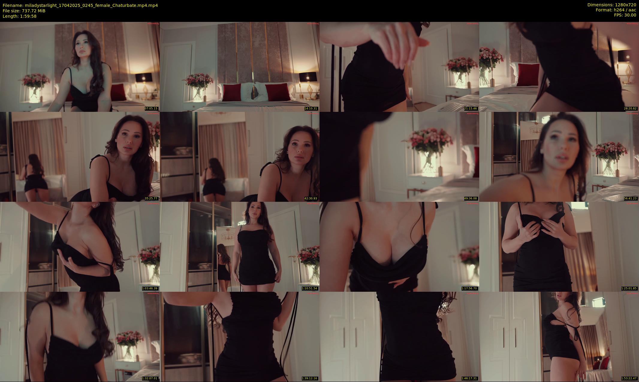 miladystarlight — 120 minute Chaturbate female cam show recording, 720p, Apr 17, 2025