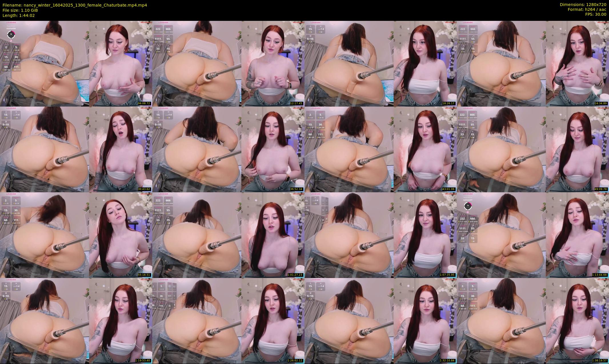 nancy_winter — 105 minute Chaturbate female cam show recording, 720p, Apr 16, 2025