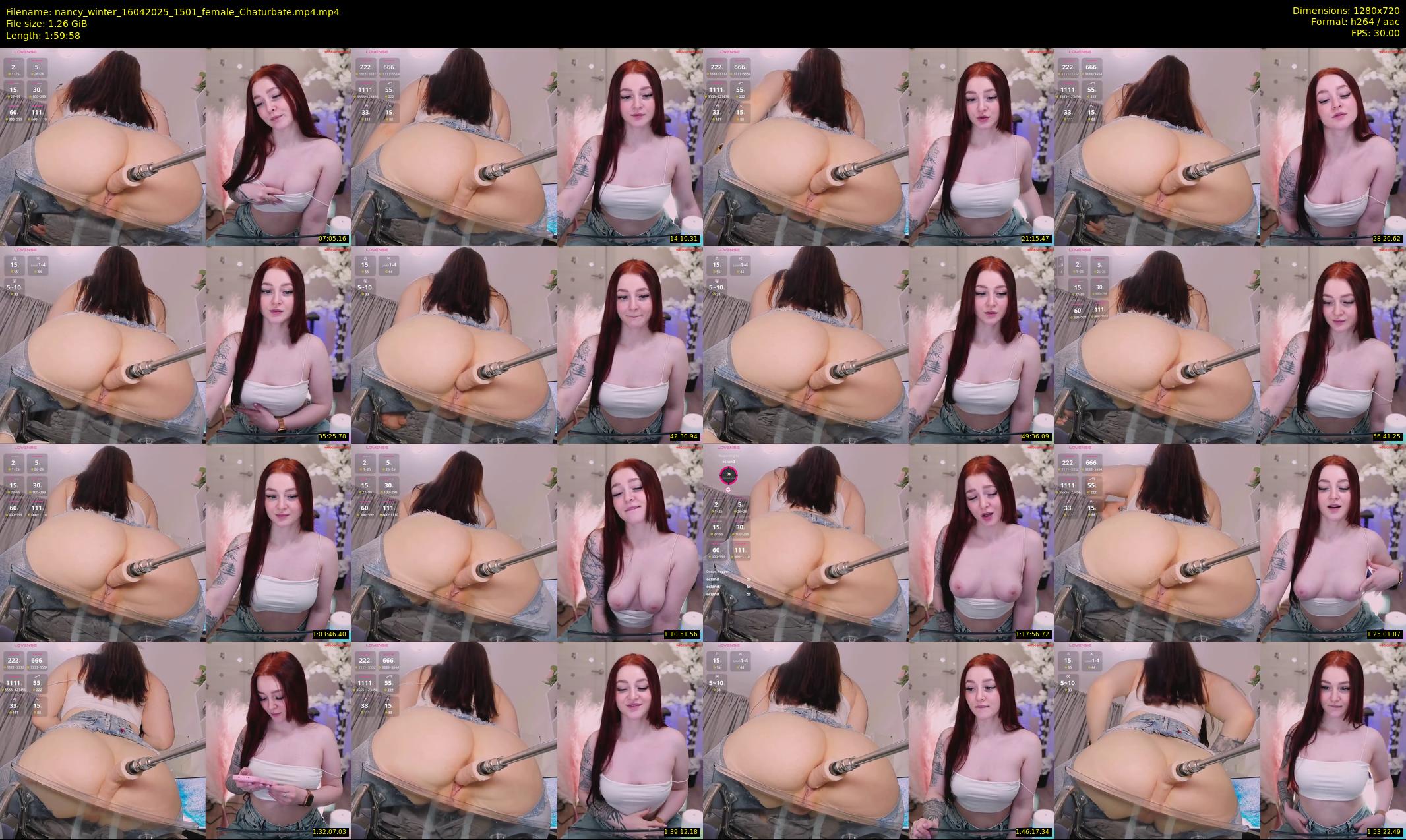 nancy_winter — 120 minute Chaturbate female cam show recording, 720p, Apr 16, 2025
