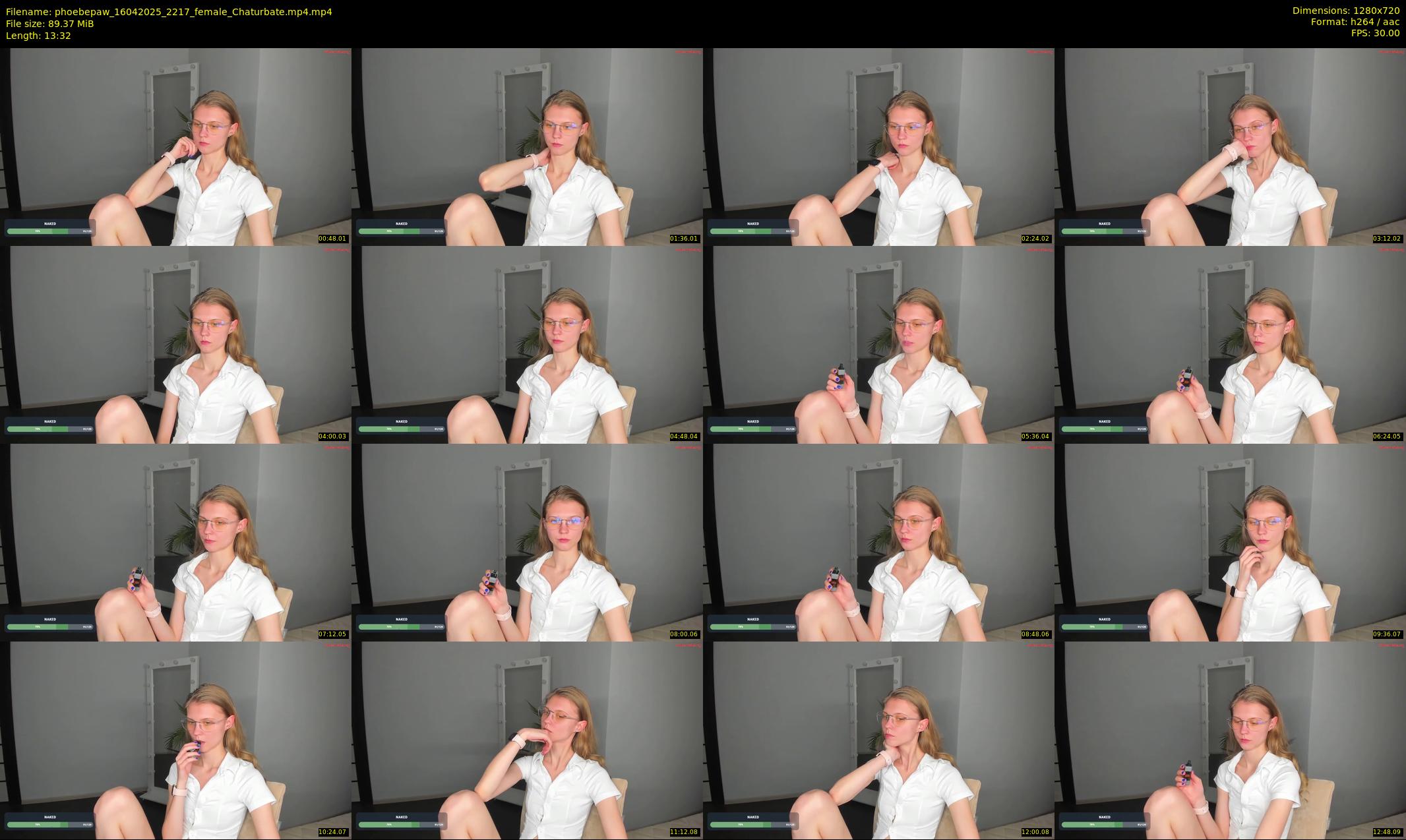 phoebepaw — 14 minute Chaturbate female cam show recording, 720p, Apr 16, 2025
