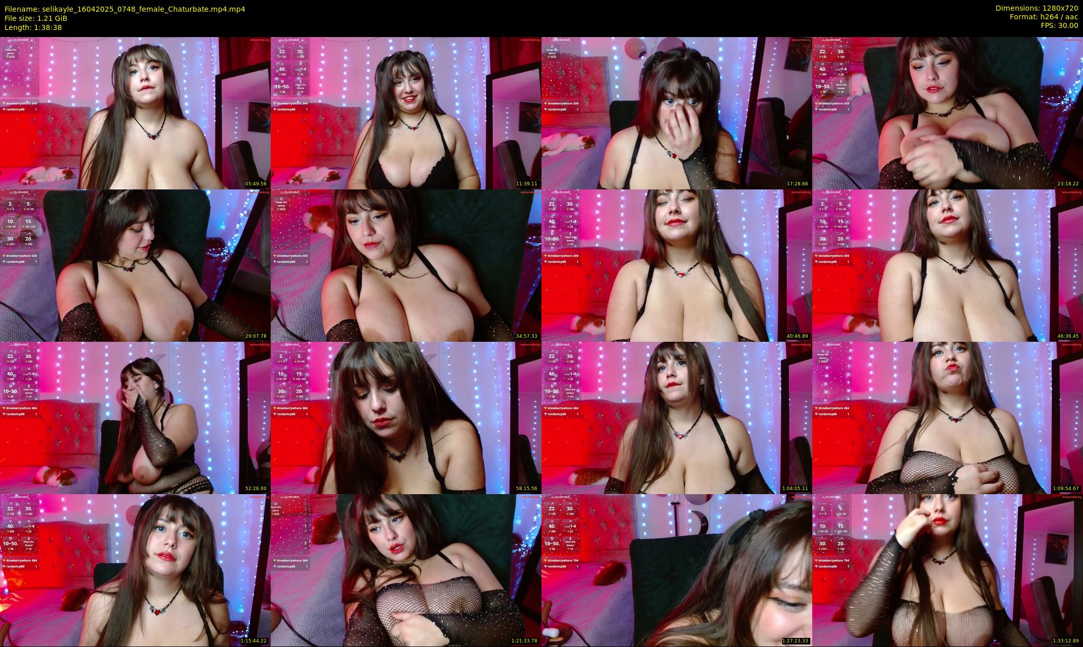selikayle — 99 minute Chaturbate female cam show recording, 720p, Apr 16, 2025