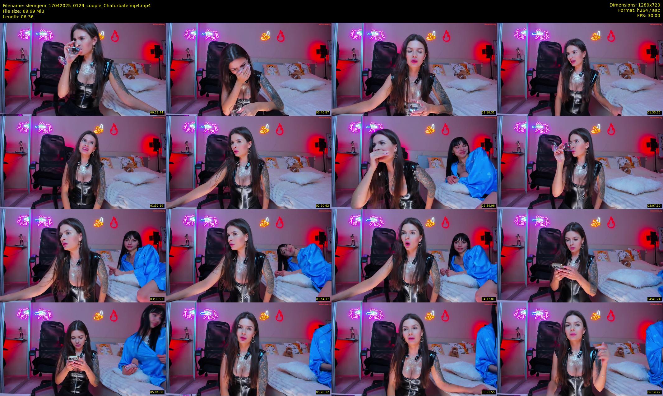 slemgem — 7 minute Chaturbate couple cam show recording, 720p, Apr 17, 2025