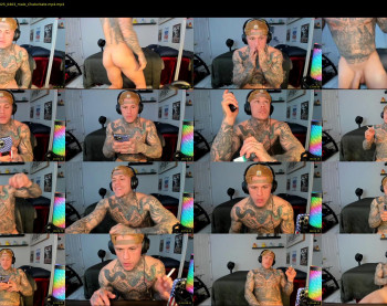 tatteddaddy9000 — 75 minute Chaturbate male cam show recording, 720p, Apr 17, 2025