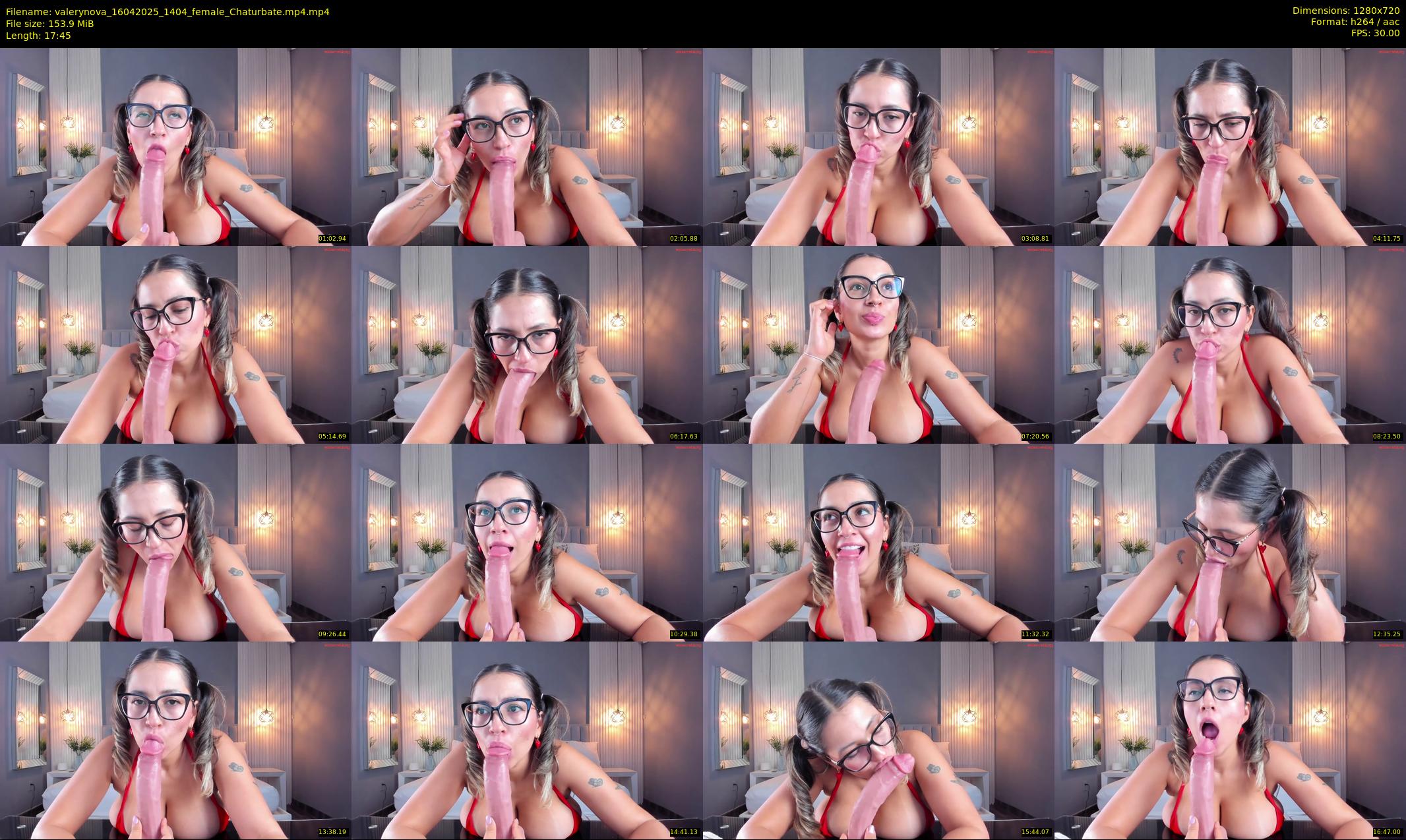 valerynova — 18 minute Chaturbate female cam show recording, 720p, Apr 16, 2025