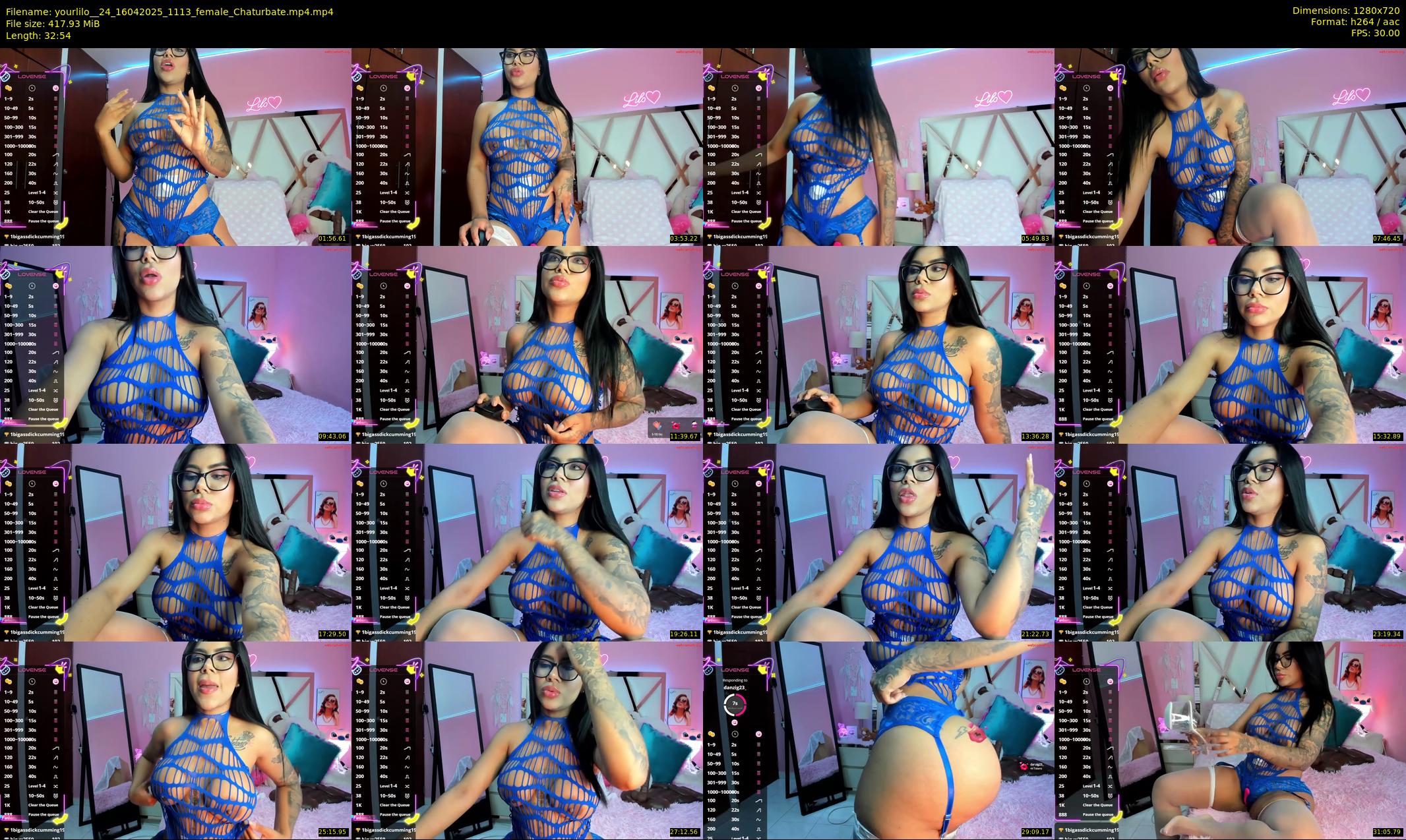 yourlilo__24 — 33 minute Chaturbate female cam show recording, 720p, Apr 16, 2025