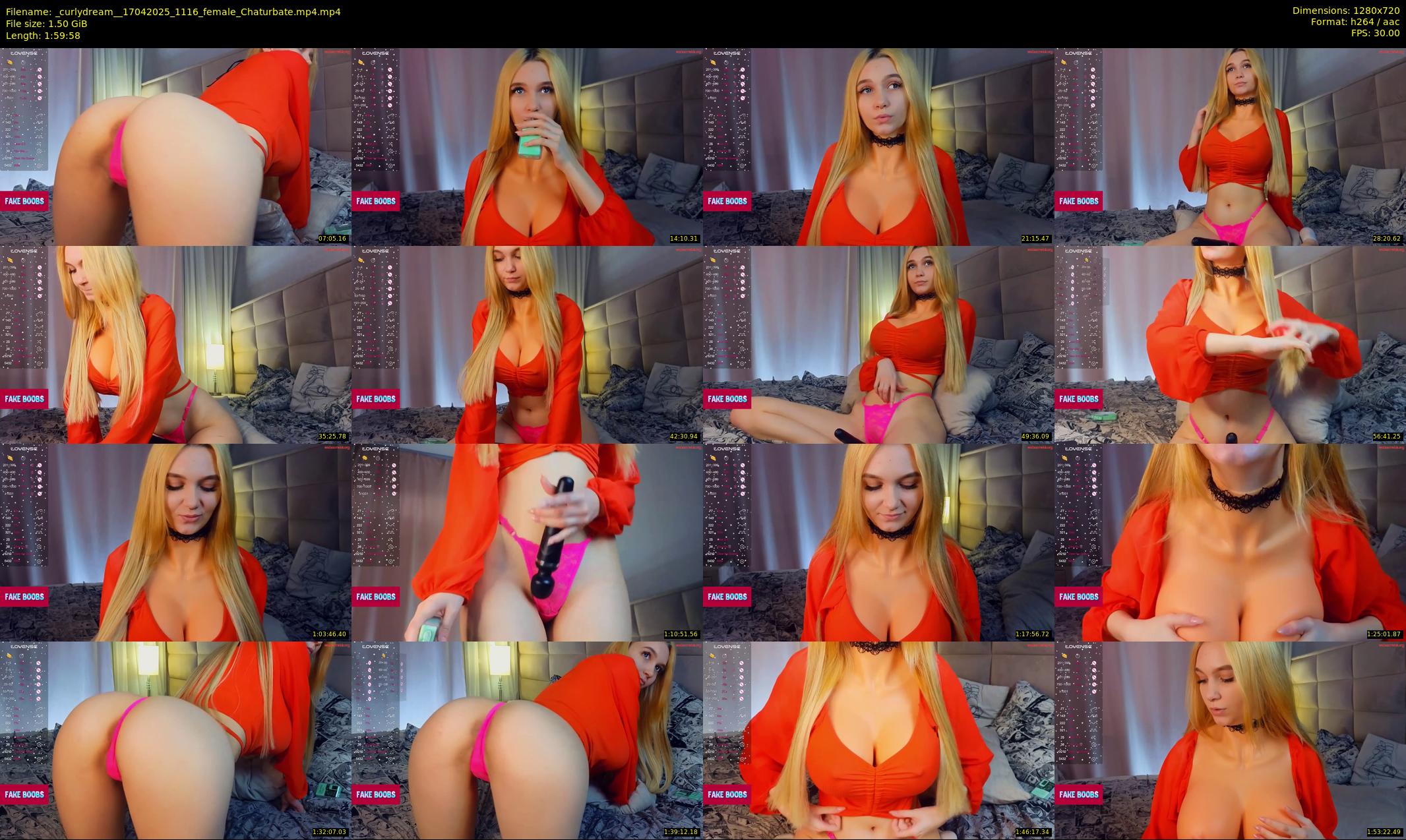 _curlydream_ — 120 minute Chaturbate female cam show recording, 720p, Apr 17, 2025