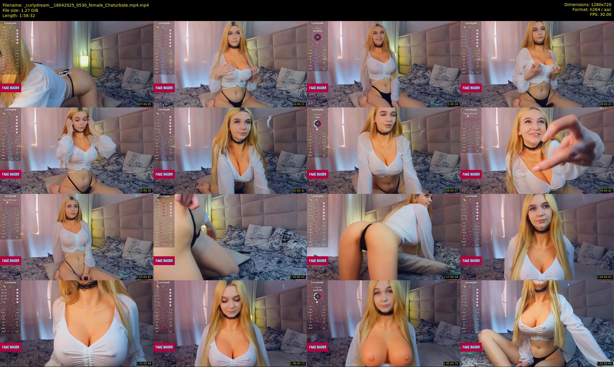 _curlydream_ — 119 minute Chaturbate female cam show recording, 720p, Apr 18, 2025