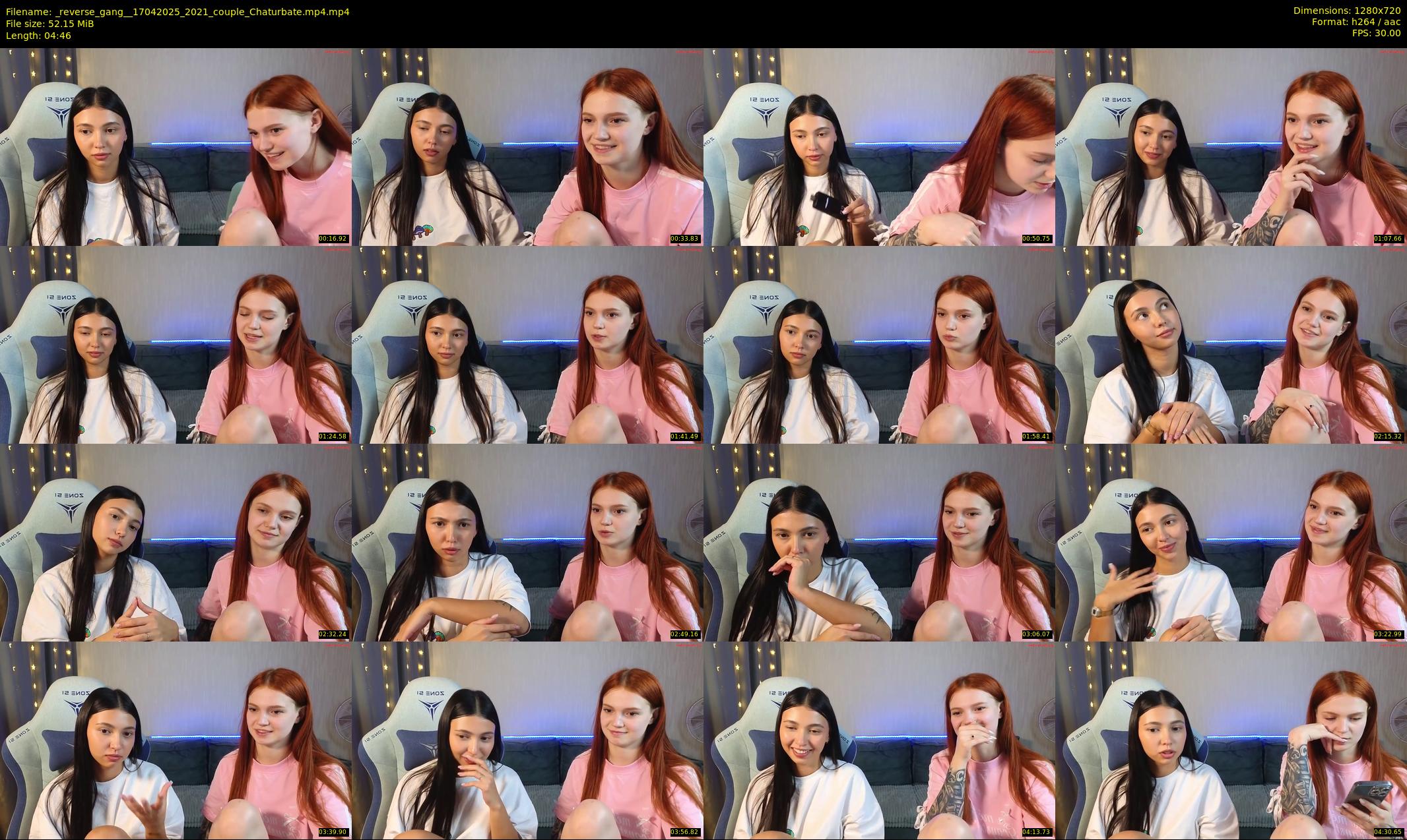 _reverse_gang_ — 5 minute Chaturbate couple cam show recording, 720p, Apr 17, 2025