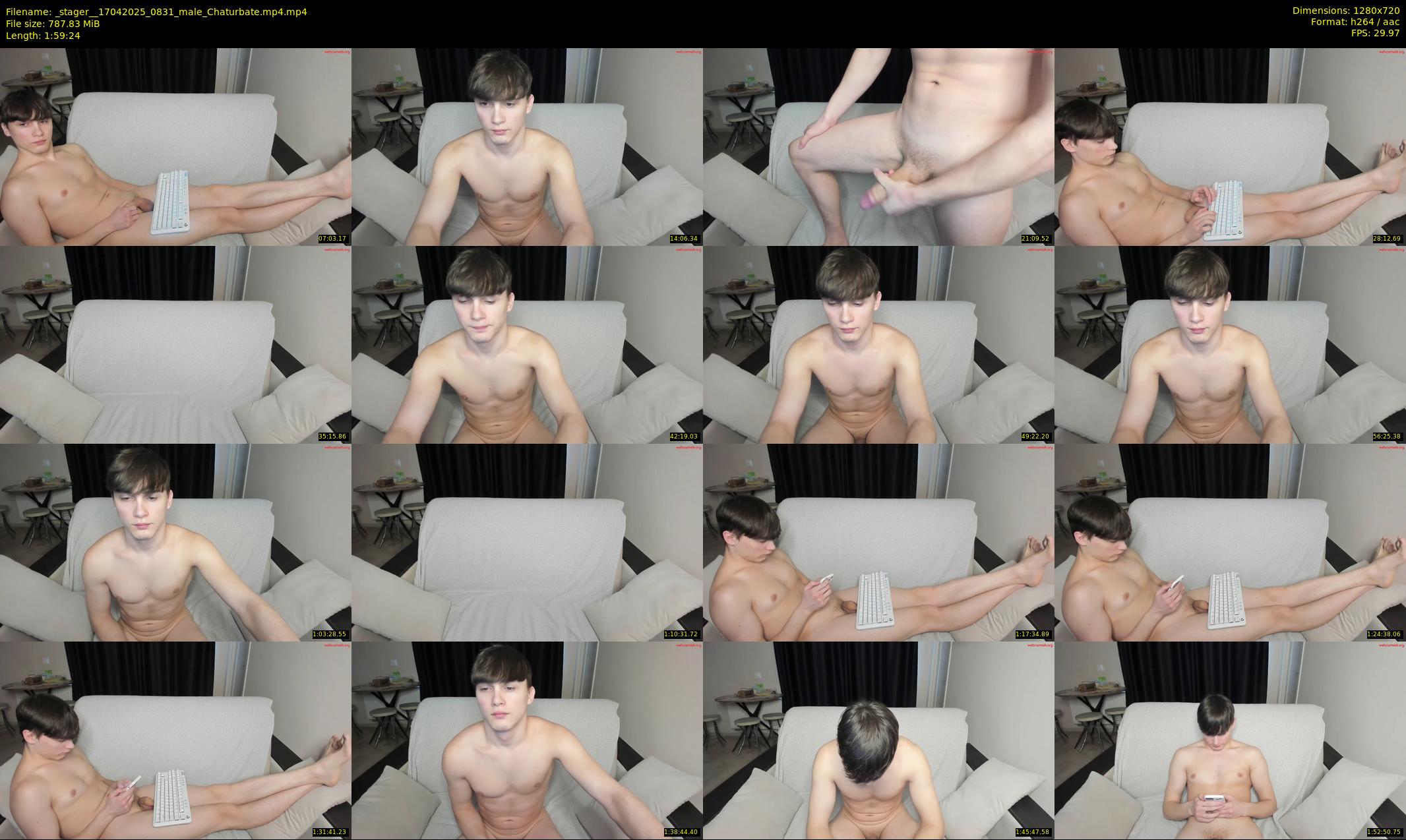 _stager_ — 120 minute Chaturbate male cam show recording, 720p, Apr 17, 2025