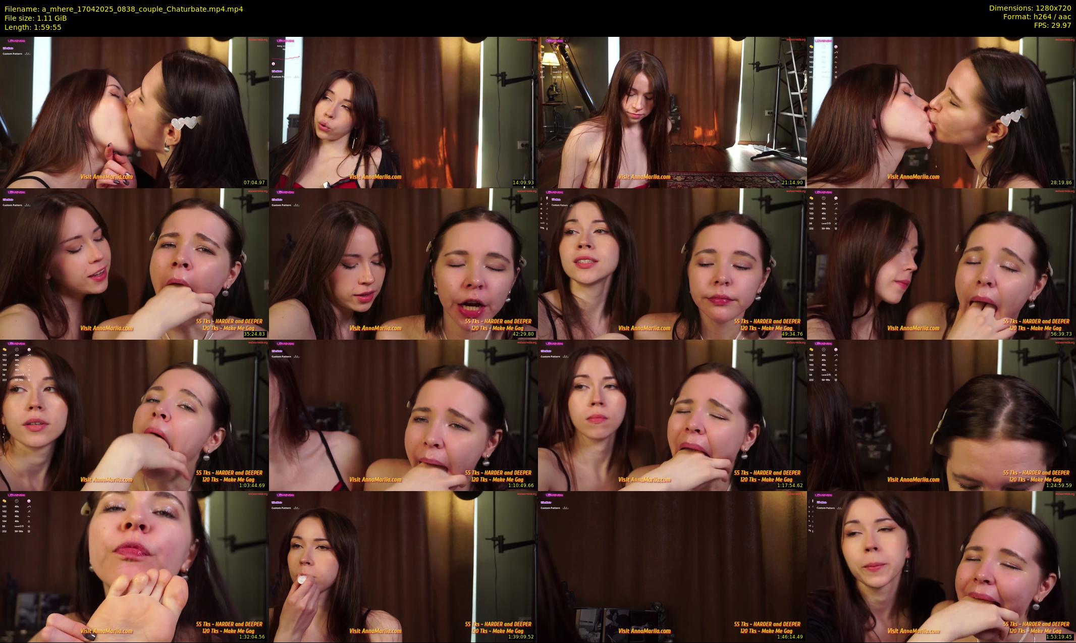 a_mhere — 120 minute Chaturbate couple cam show recording, 720p, Apr 17, 2025