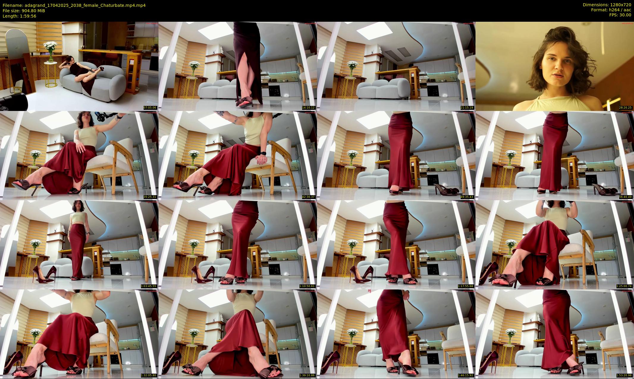 adagrand — 120 minute Chaturbate female cam show recording, 720p, Apr 17, 2025