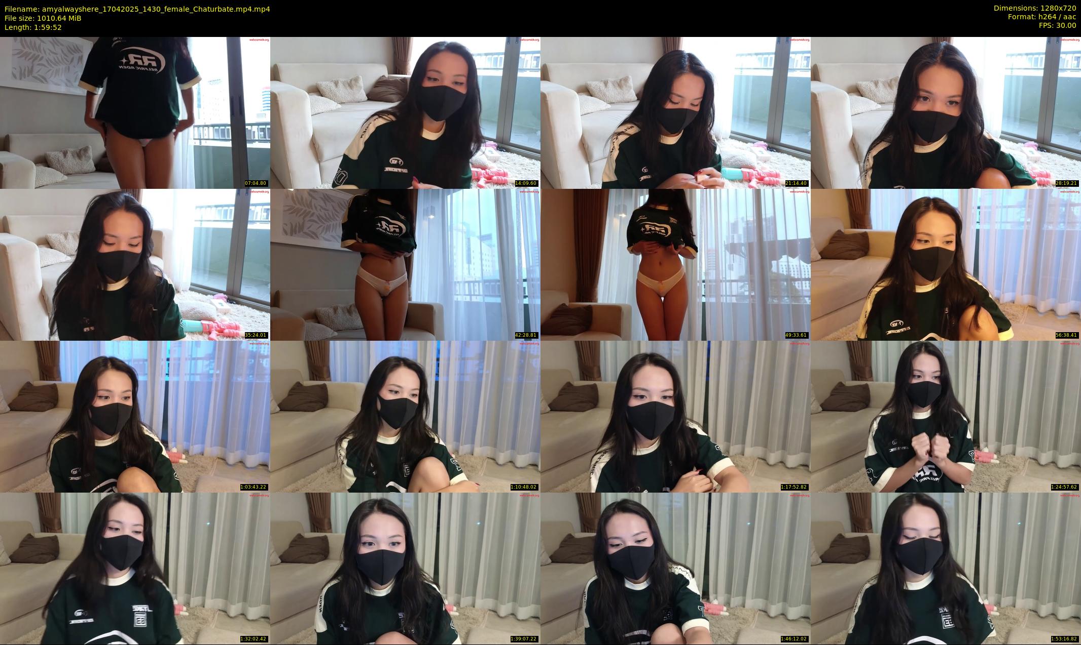 amyalwayshere — 120 minute Chaturbate female cam show recording, 720p, Apr 17, 2025