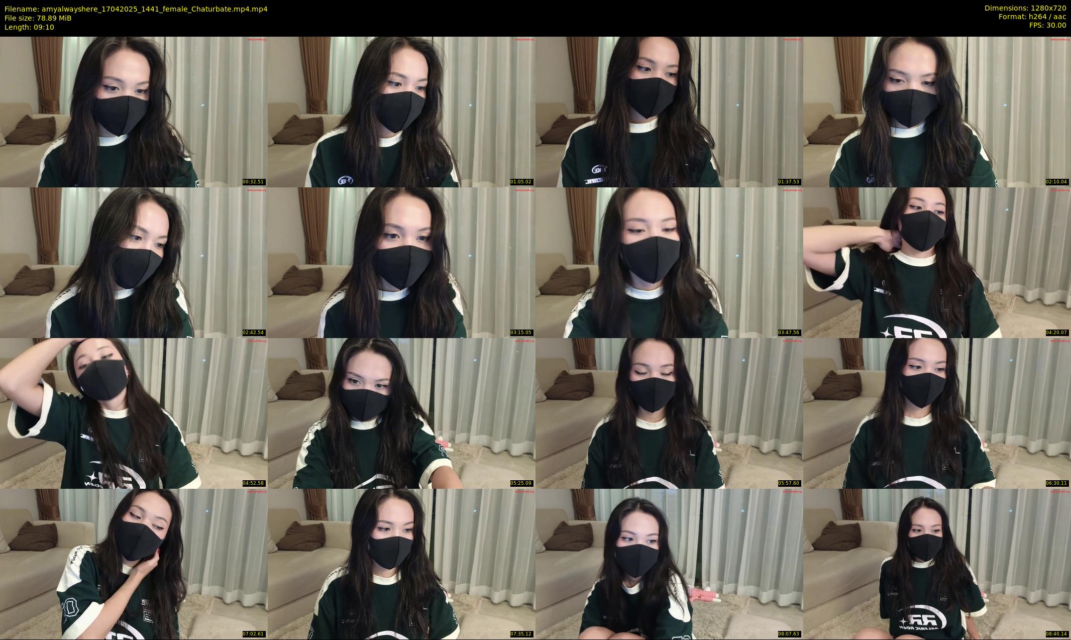 amyalwayshere — 10 minute Chaturbate female cam show recording, 720p, Apr 17, 2025