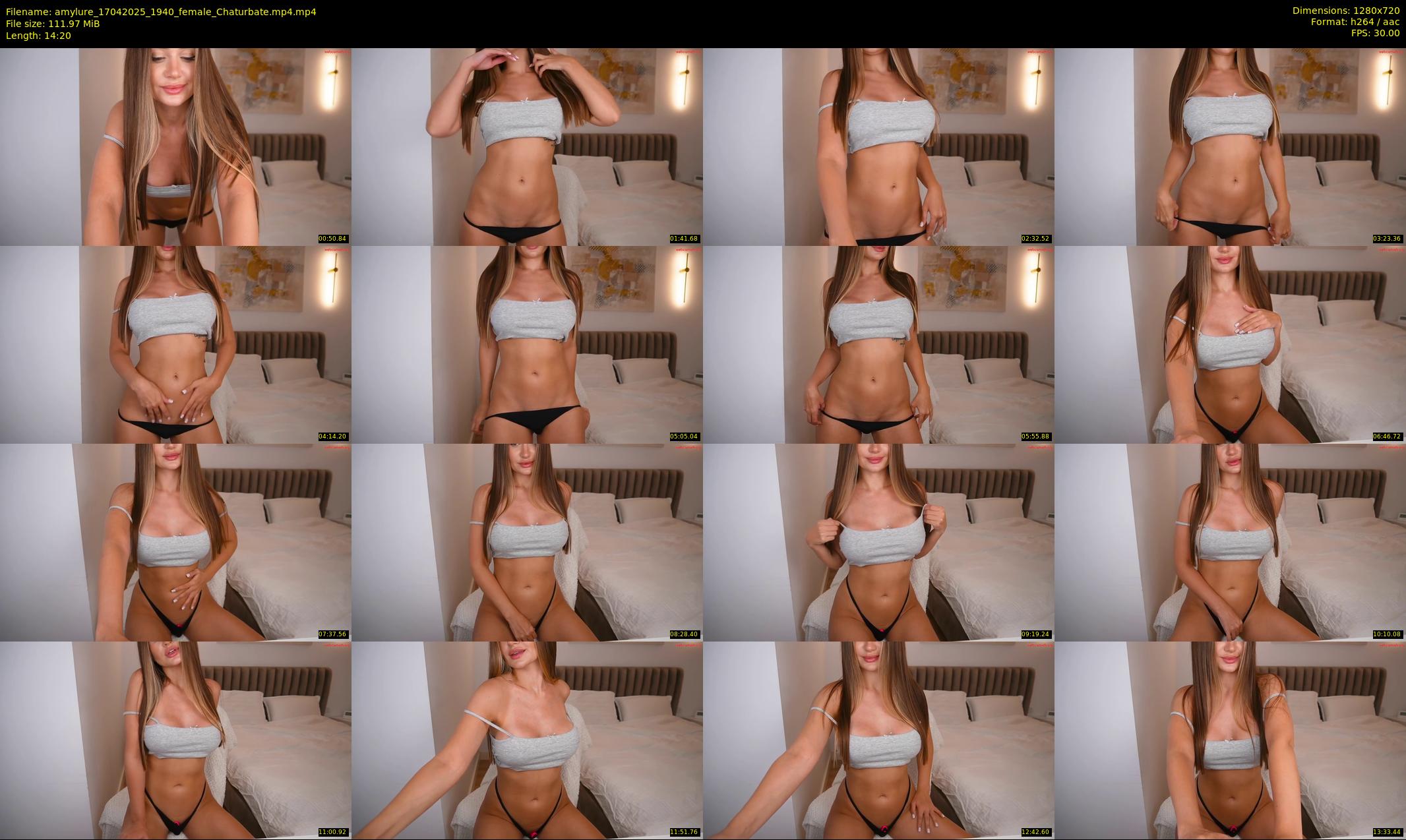 amylure — 15 minute Chaturbate female cam show recording, 720p, Apr 17, 2025