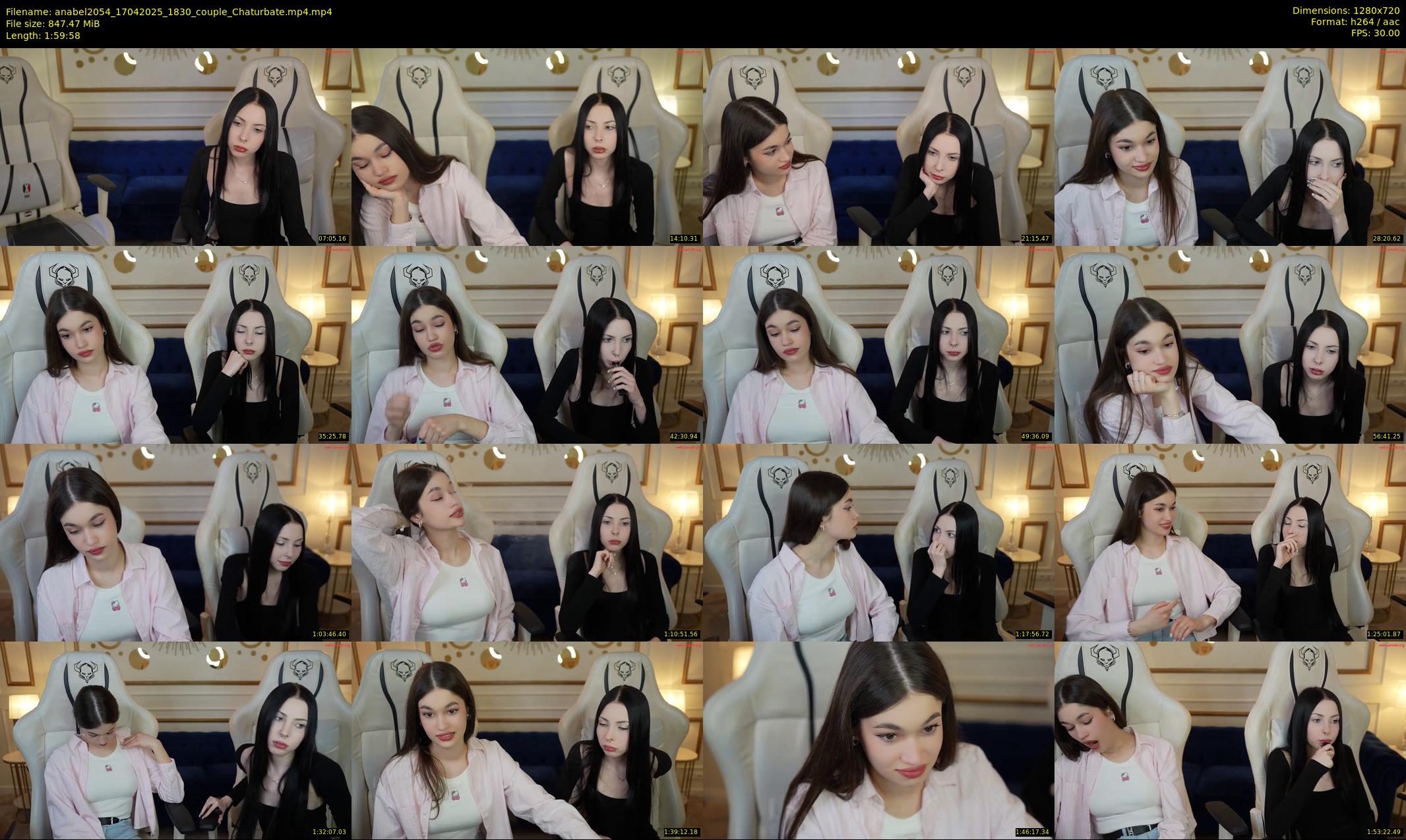 anabel2054 — 120 minute Chaturbate female cam show recording, 720p, Apr 17, 2025