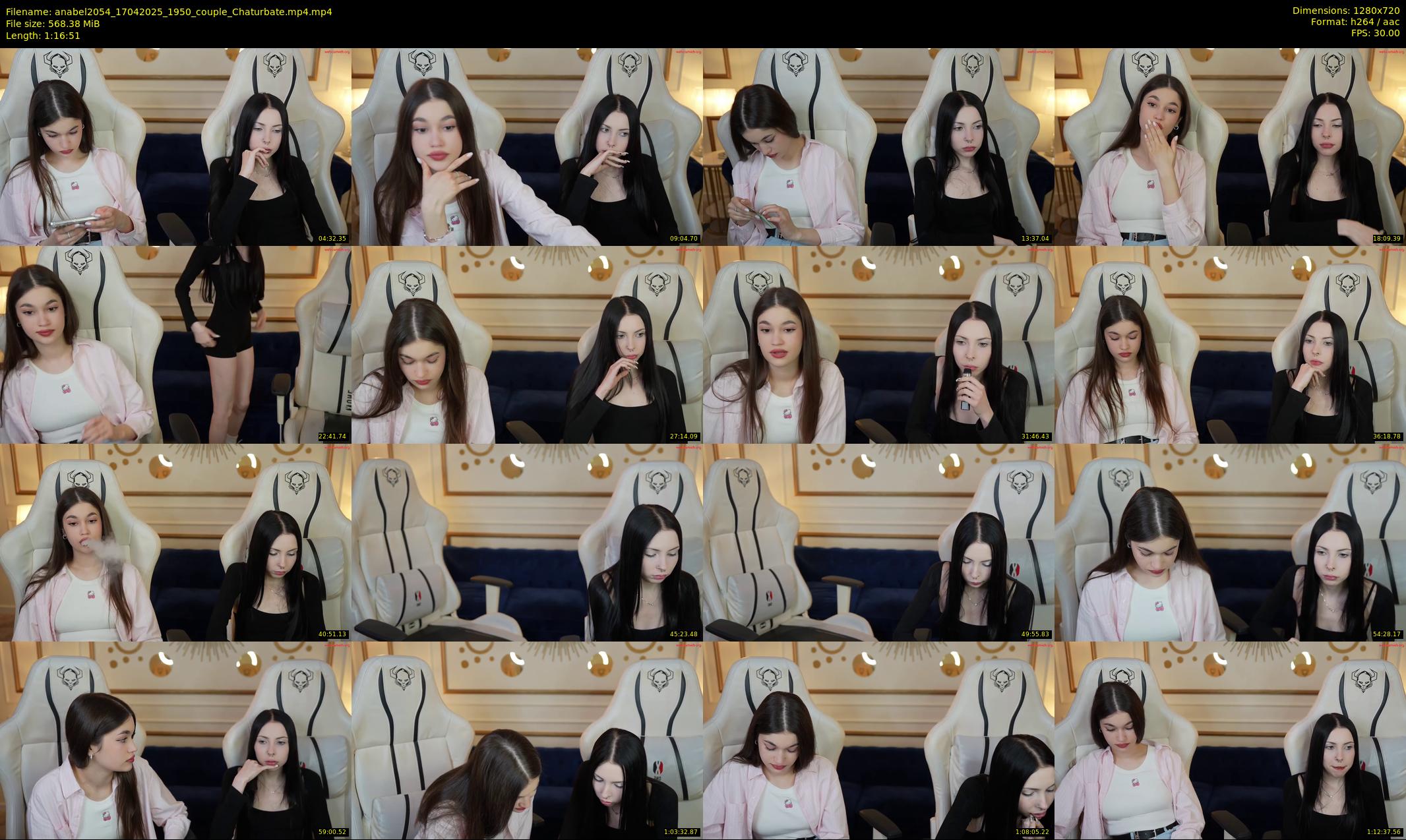 anabel2054 — 77 minute Chaturbate female cam show recording, 720p, Apr 17, 2025