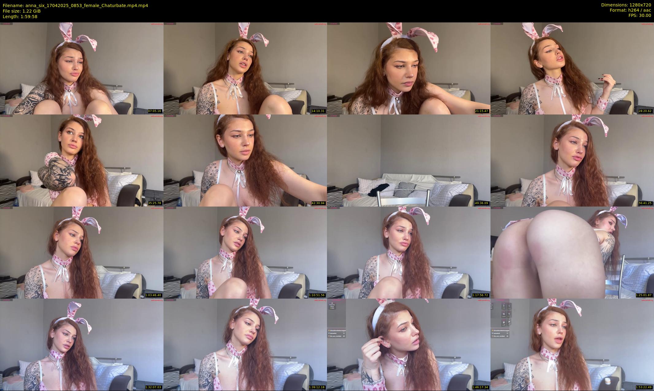 anna_six — 120 minute Chaturbate female cam show recording, 720p, Apr 17, 2025
