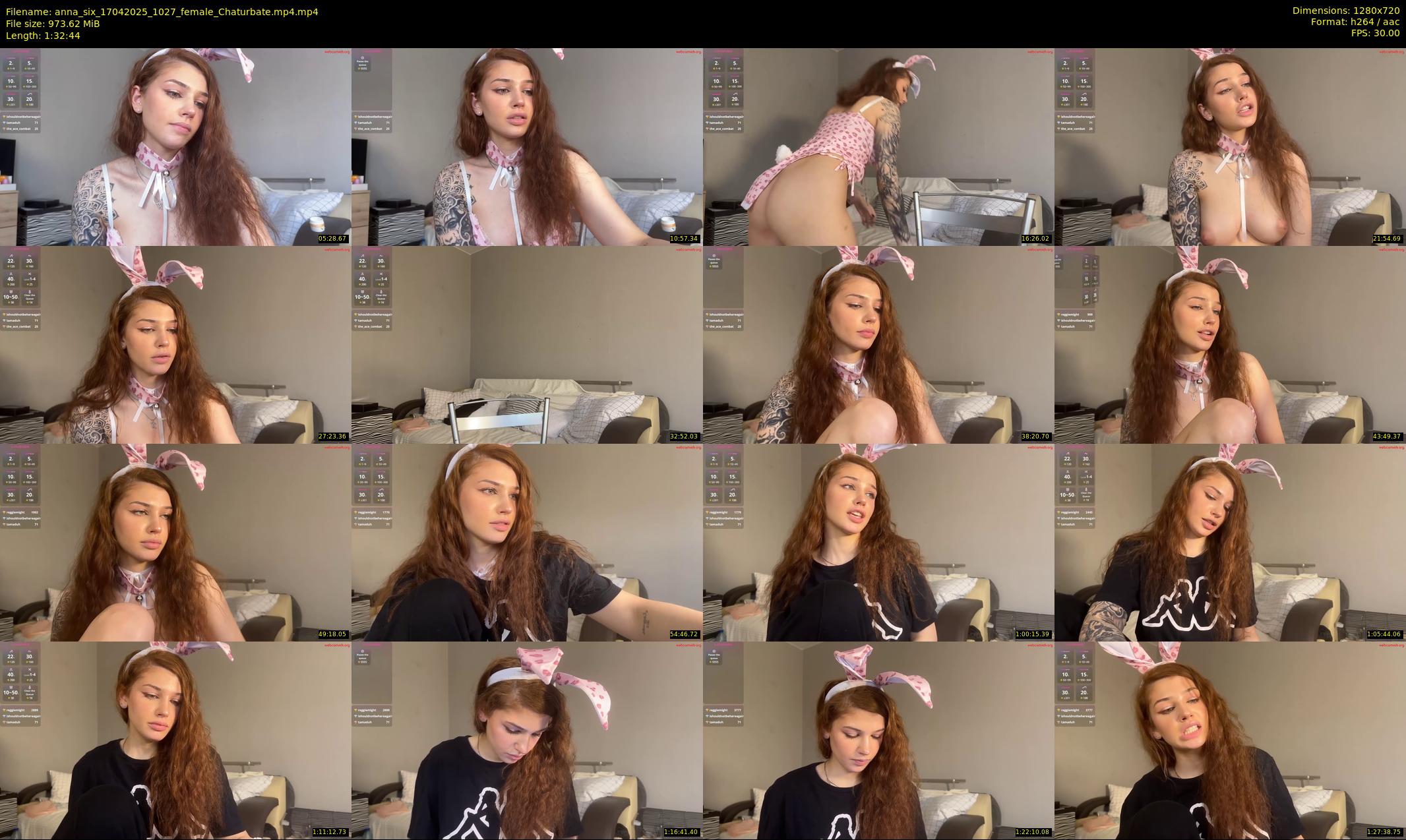 anna_six — 93 minute Chaturbate female cam show recording, 720p, Apr 17, 2025