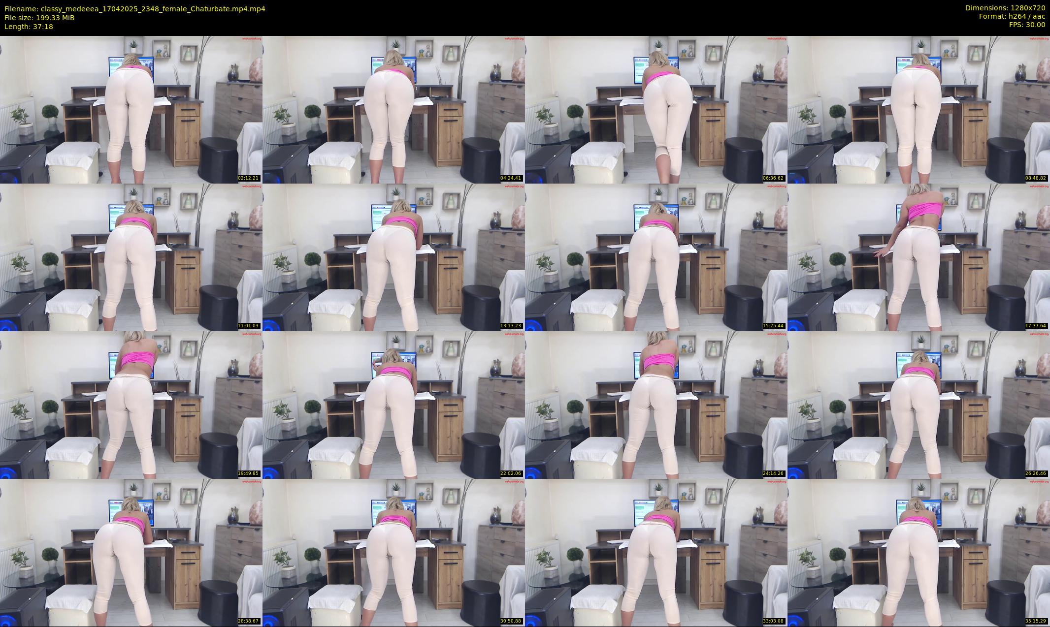 classy_medeeea — 38 minute Chaturbate female cam show recording, 720p, Apr 17, 2025