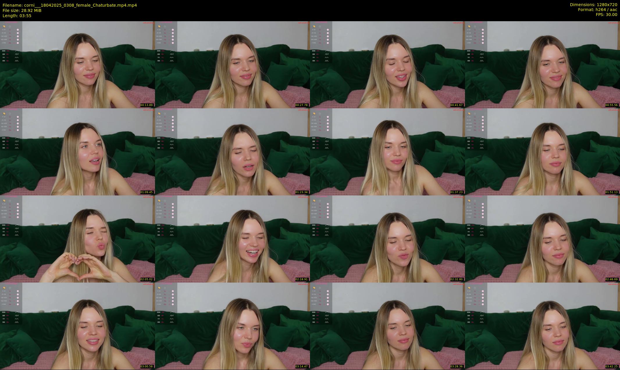 corni__ — 4 minute Chaturbate female cam show recording, 720p, Apr 18, 2025