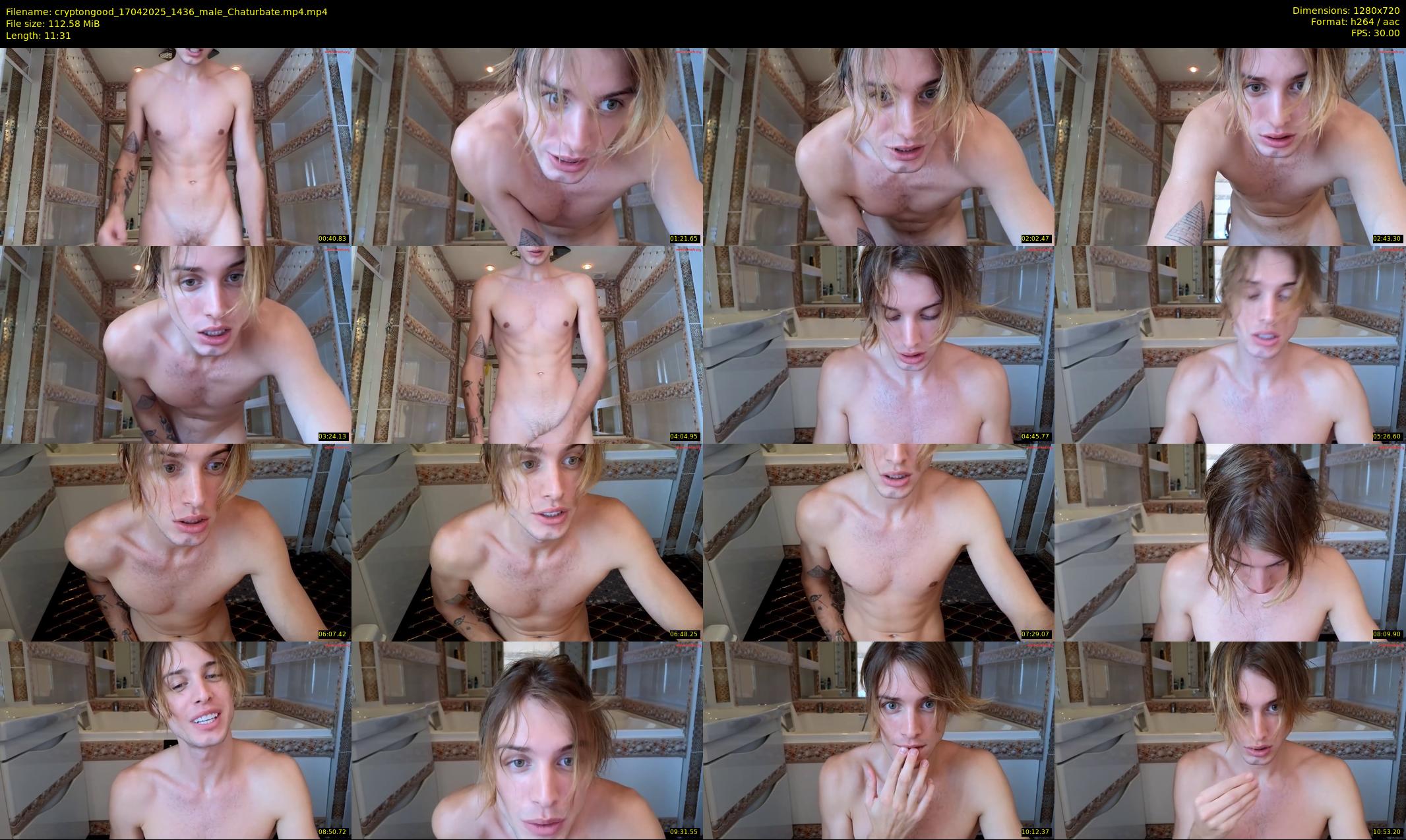 cryptongood — 12 minute Chaturbate male cam show recording, 720p, Apr 17, 2025
