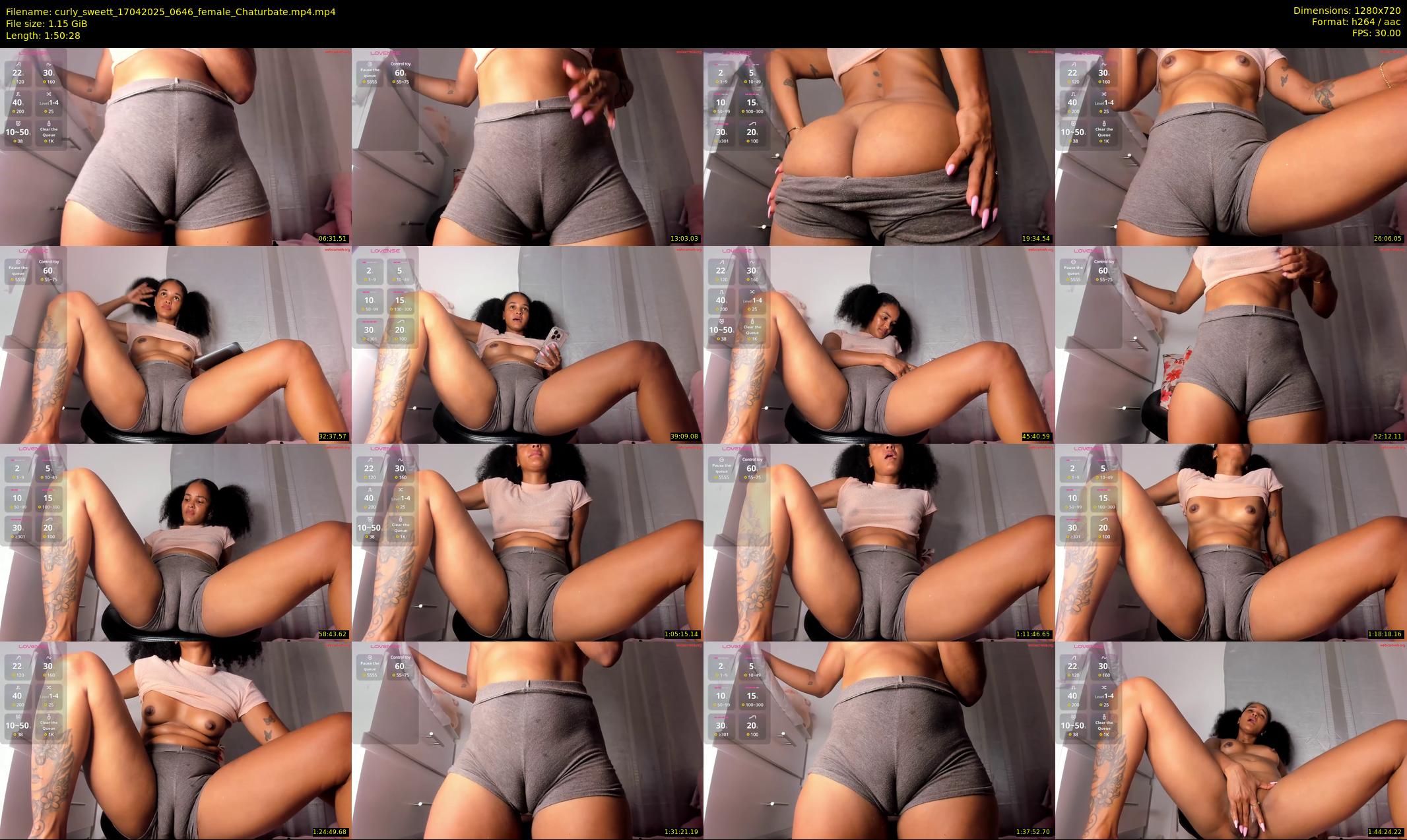 curly_sweett — 111 minute Chaturbate female cam show recording, 720p, Apr 17, 2025
