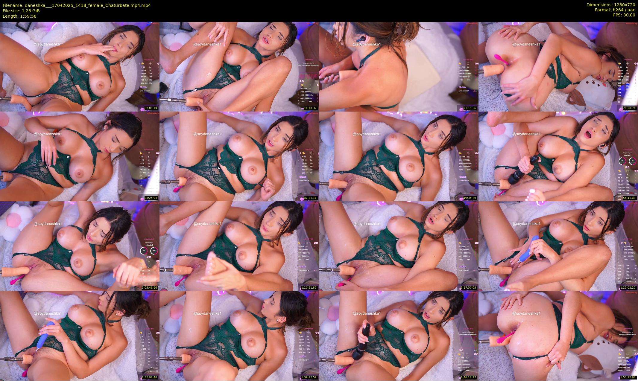 daneshka__ — 120 minute Chaturbate female cam show recording, 720p, Apr 17, 2025