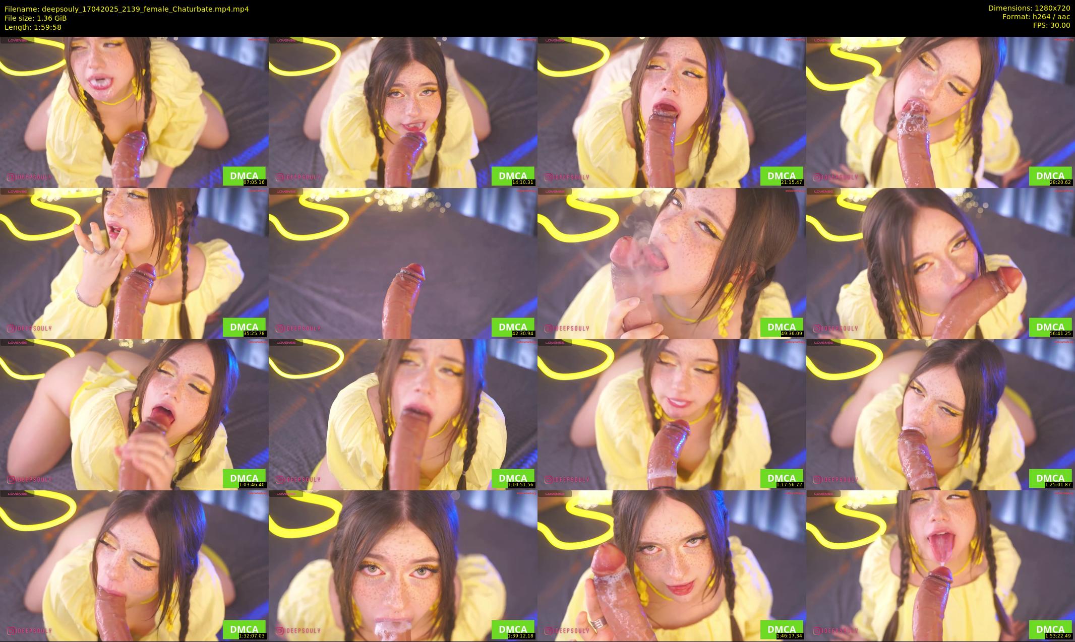 deepsouly — 120 minute Chaturbate female cam show recording, 720p, Apr 17, 2025