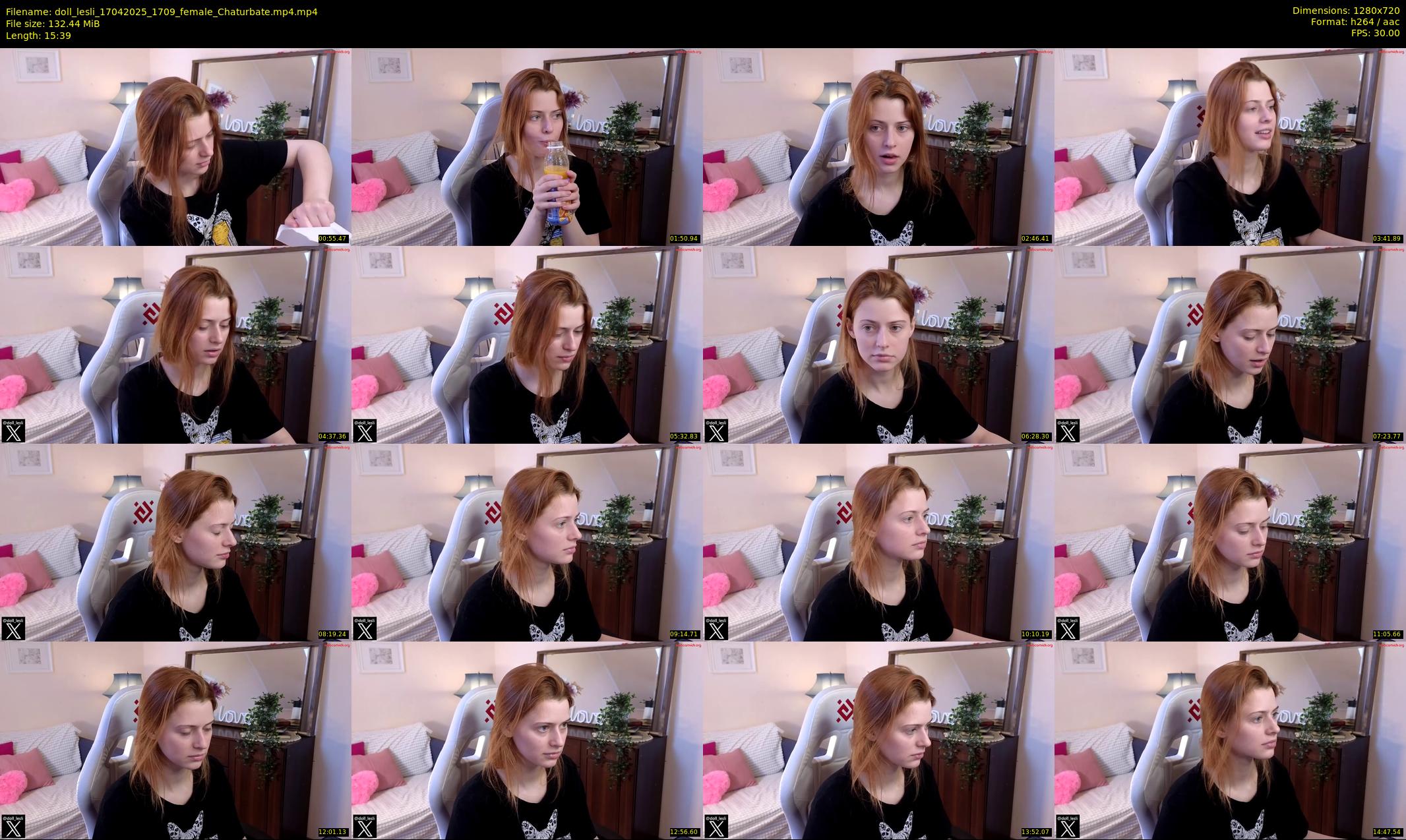 doll_lesli — 16 minute Chaturbate female cam show recording, 720p, Apr 17, 2025