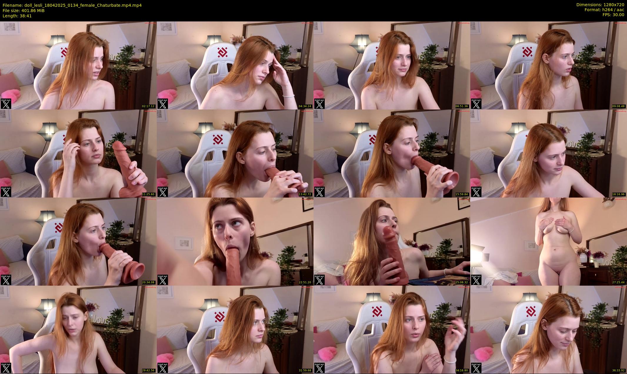 doll_lesli — 39 minute Chaturbate female cam show recording, 720p, Apr 18, 2025