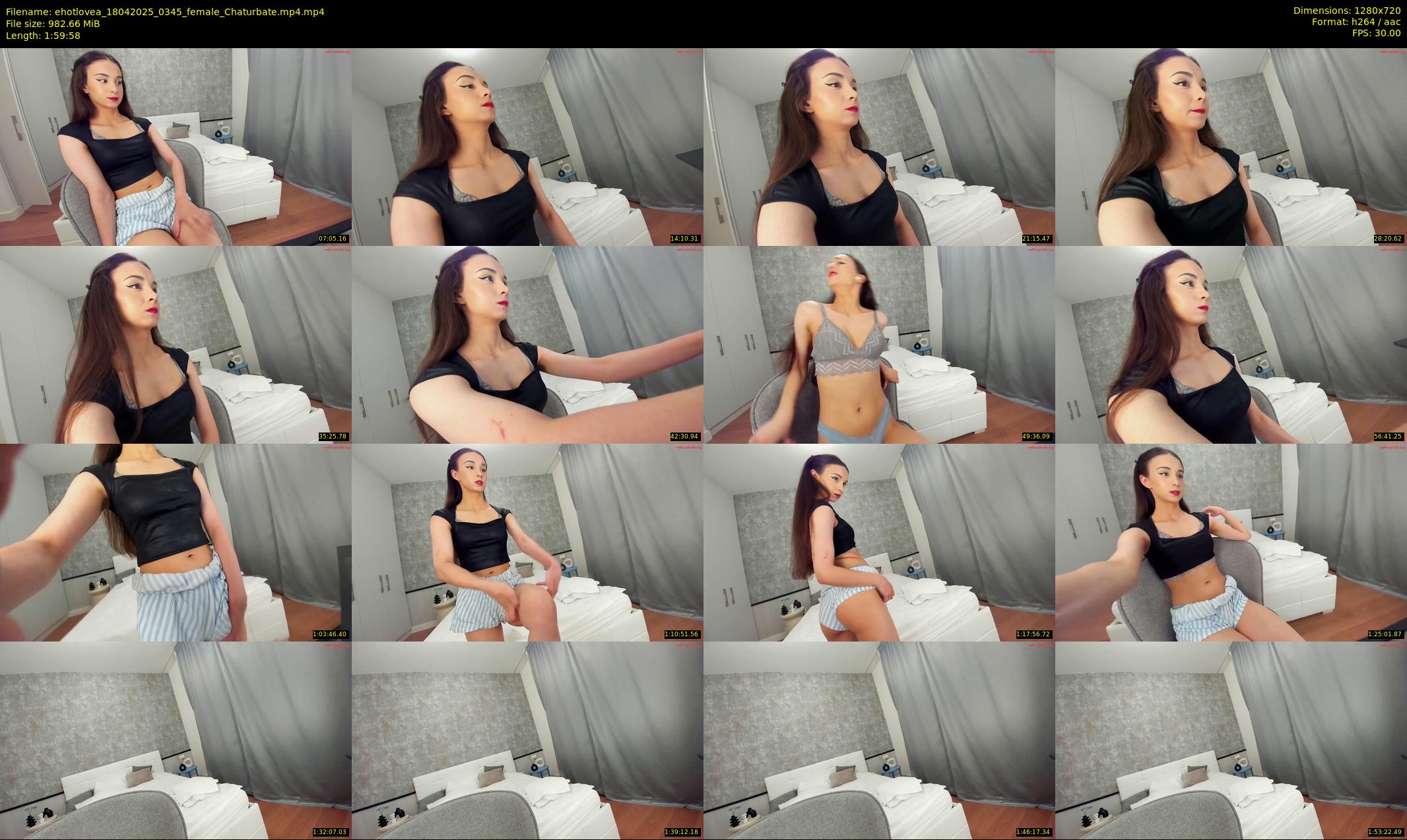 ehotlovea — 120 minute Chaturbate female cam show recording, 720p, Apr 18, 2025