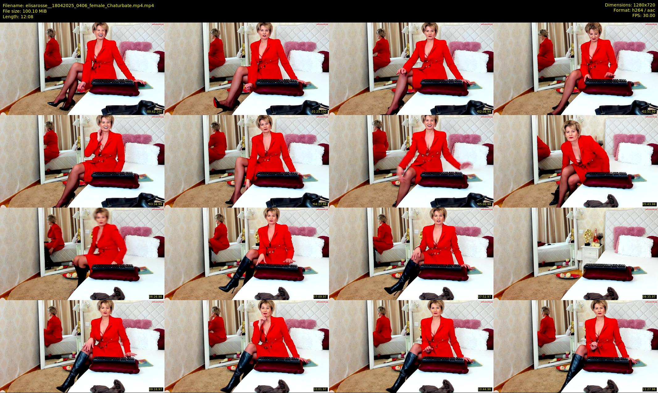 elisarosse_ — 13 minute Chaturbate female cam show recording, 720p, Apr 18, 2025
