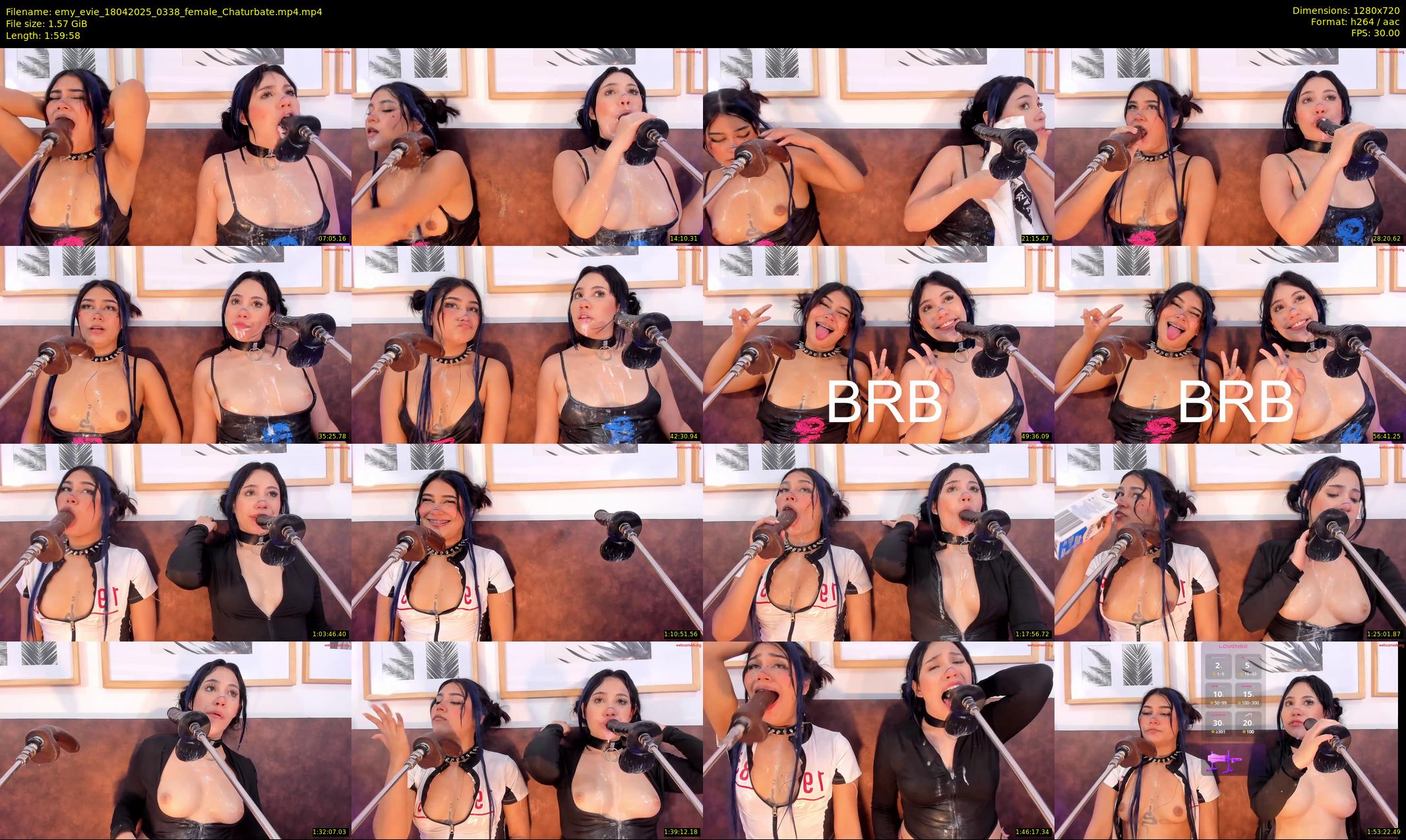 emy_evie — 120 minute Chaturbate female cam show recording, 720p, Apr 18, 2025