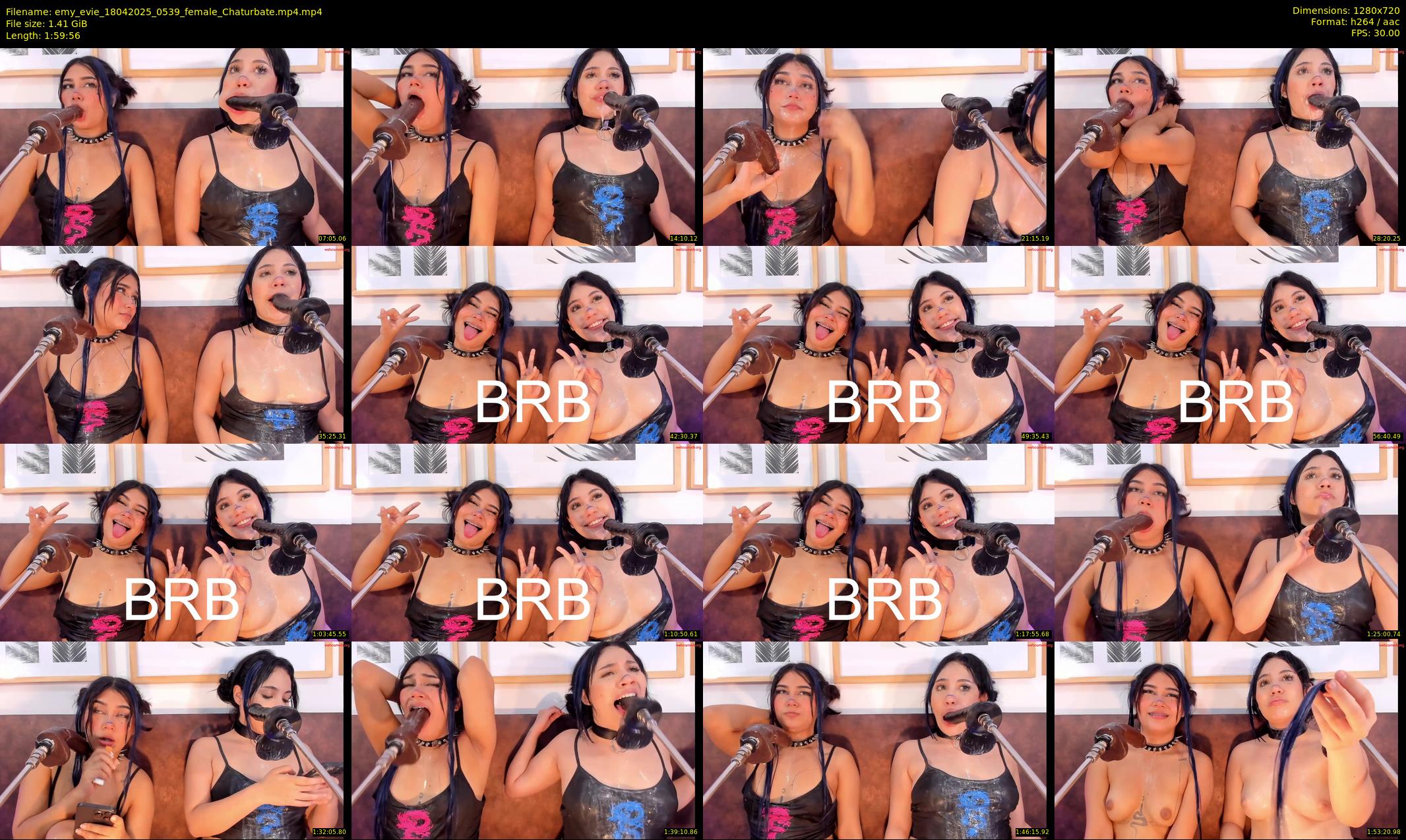 emy_evie — 120 minute Chaturbate female cam show recording, 720p, Apr 18, 2025