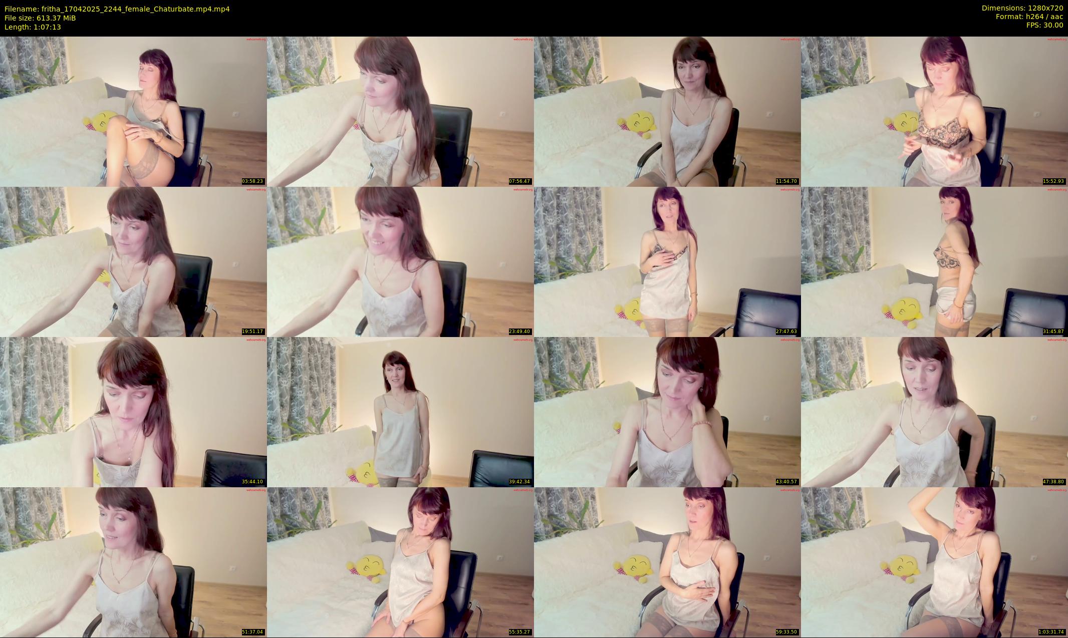 fritha — 68 minute Chaturbate female cam show recording, 720p, Apr 17, 2025