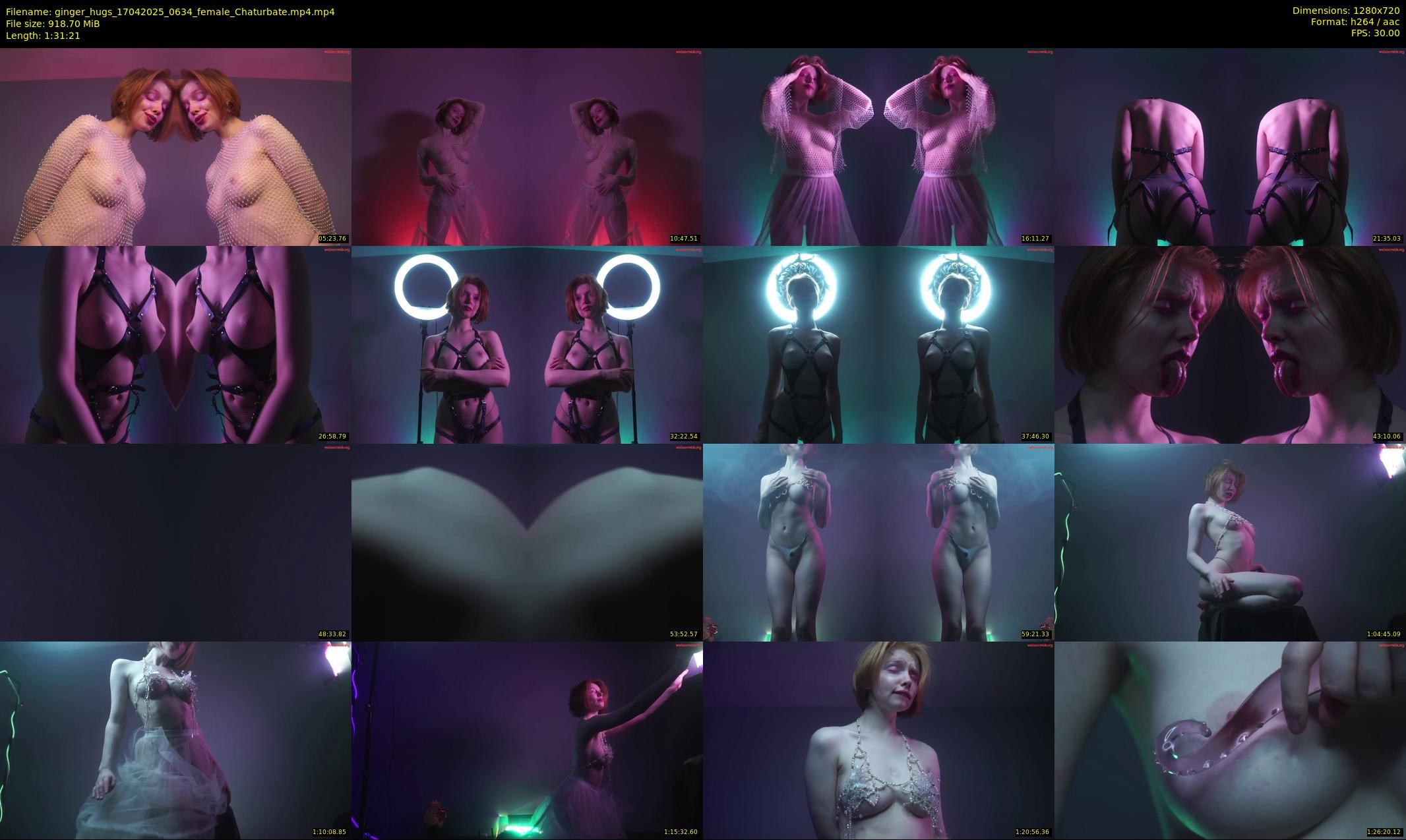 ginger_hugs — 92 minute Chaturbate female cam show recording, 720p, Apr 17, 2025