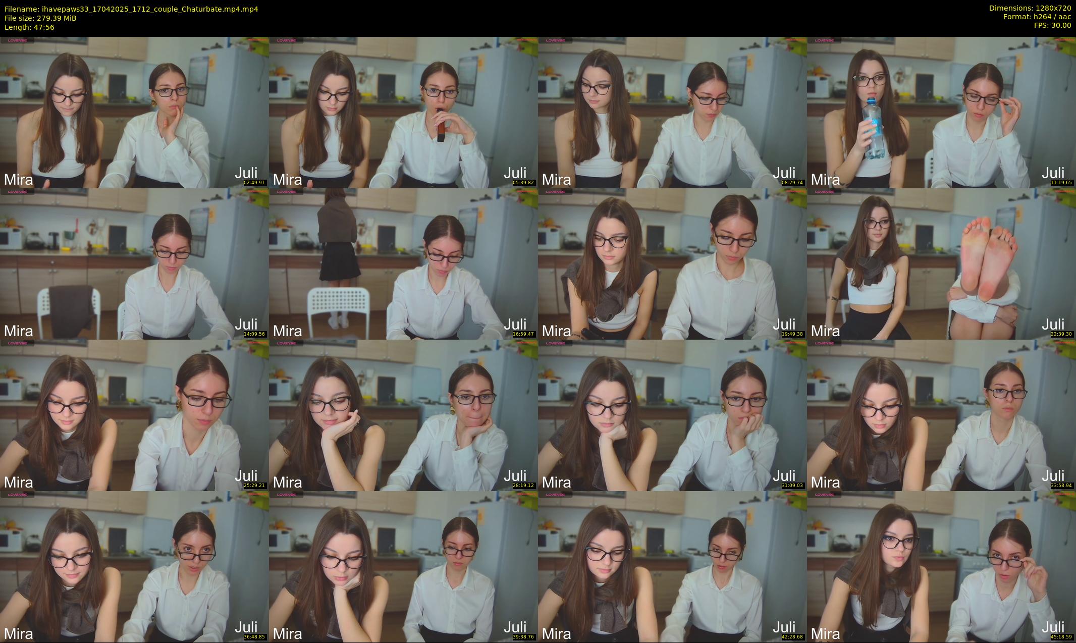 ihavepaws33 — 48 minute Chaturbate couple cam show recording, 720p, Apr 17, 2025
