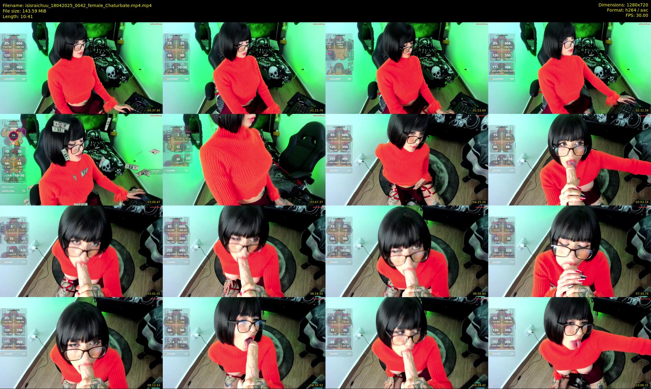 isisraichuu — 11 minute Chaturbate female cam show recording, 720p, Apr 18, 2025