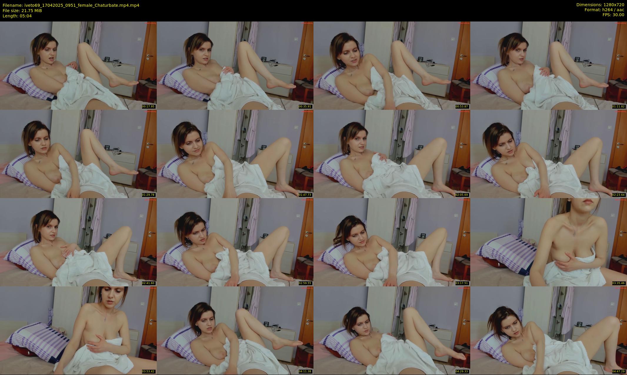iveto69 — 6 minute Chaturbate female cam show recording, 720p, Apr 17, 2025