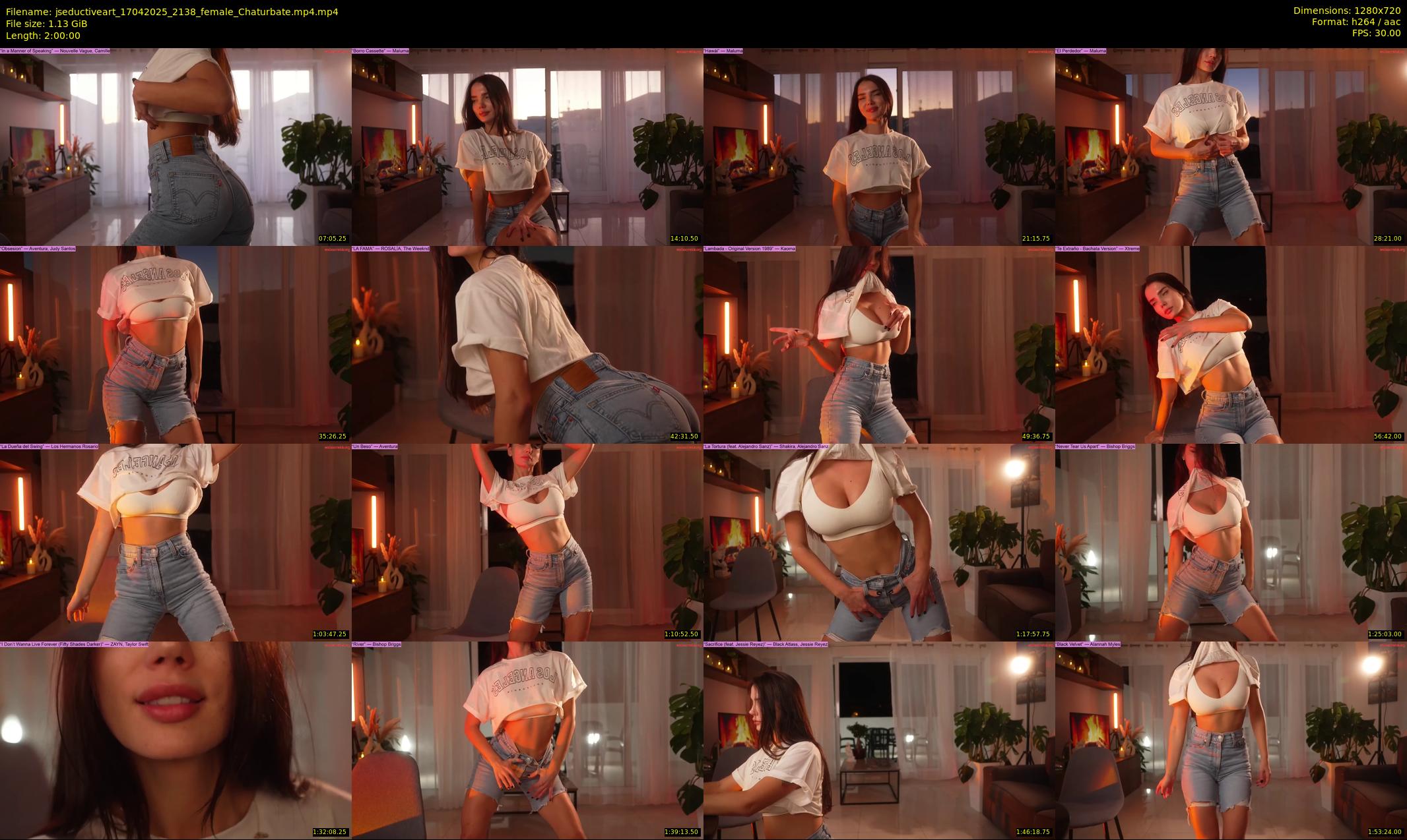 jseductiveart — 120 minute Chaturbate female cam show recording, 720p, Apr 17, 2025