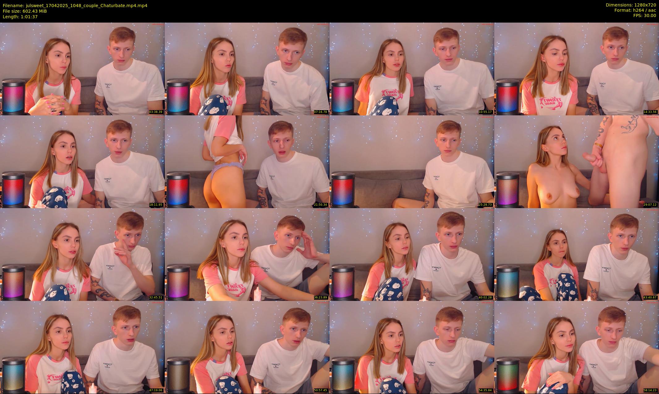 julsweet — 62 minute Chaturbate male cam show recording, 720p, Apr 17, 2025