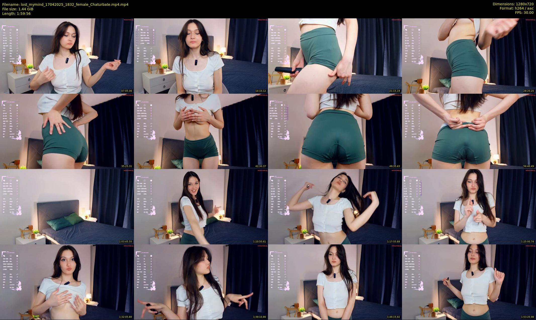 lost_mymind — 120 minute Chaturbate female cam show recording, 720p, Apr 17, 2025
